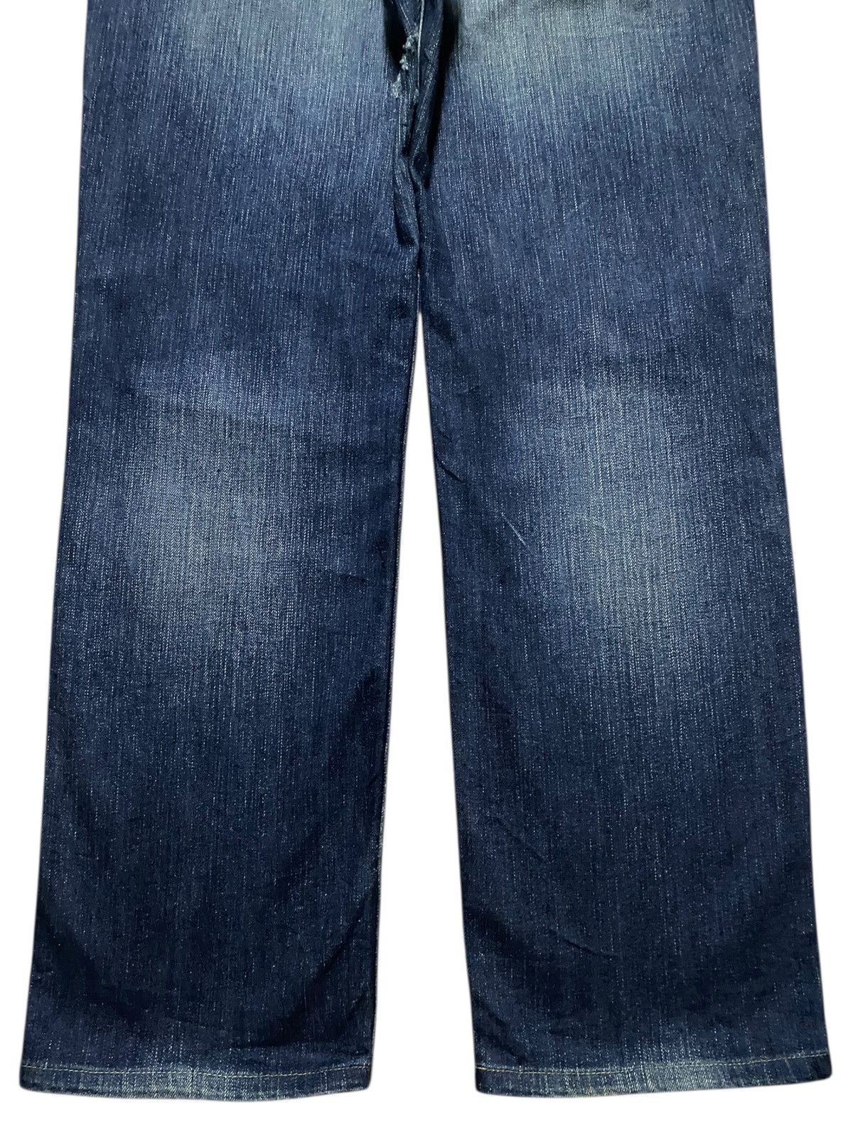 Levi's Vintage Clothing Vintage Levis 502 Mud Wash Distressed Loose Jeans Size US 33 - 6 Thumbnail