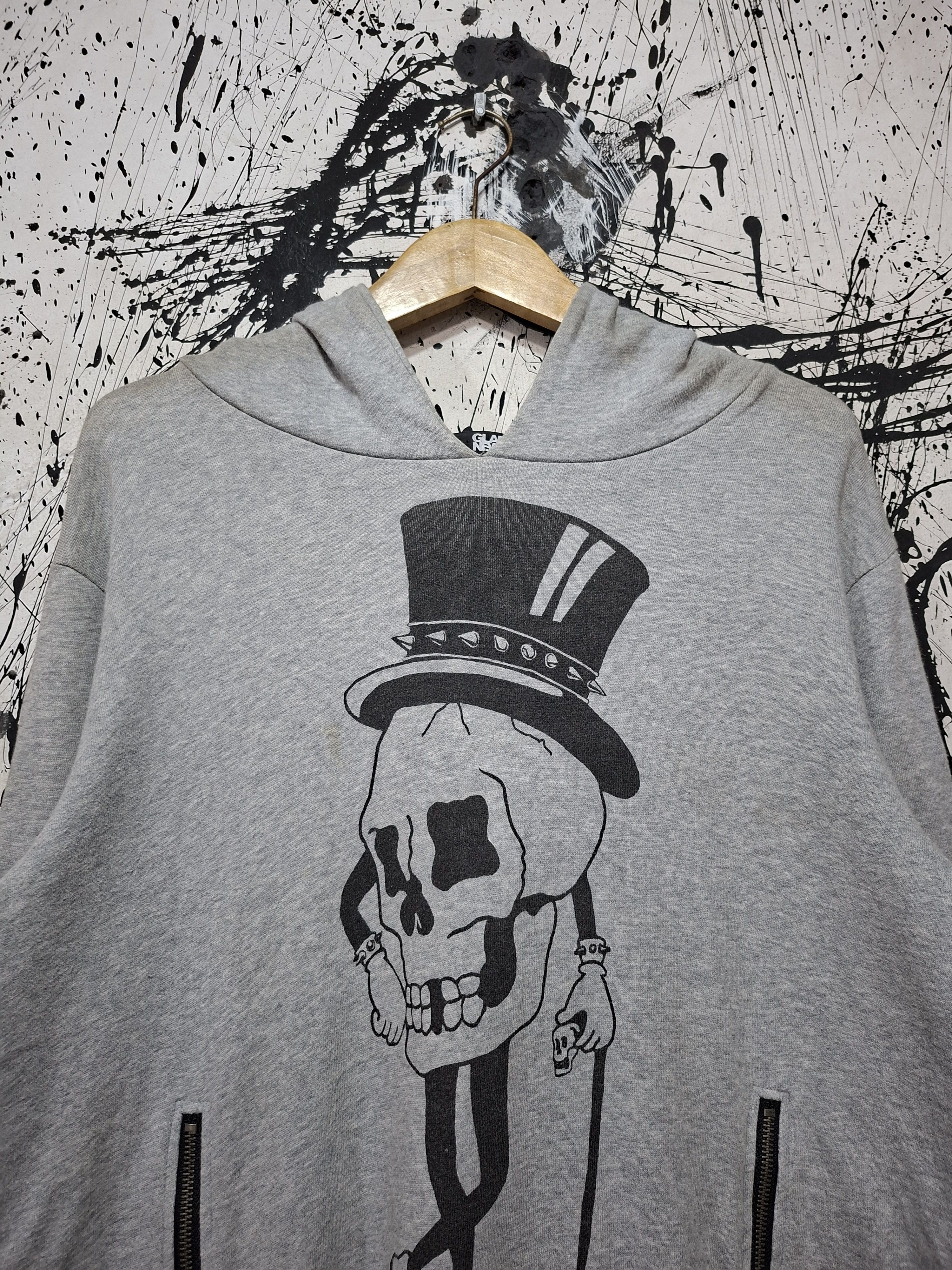 Japanese Brand GLAD NEWS SKULL HEAD SEDITIONARIES HOODIE Size US L / EU 52-54 / 3 - 3 Thumbnail