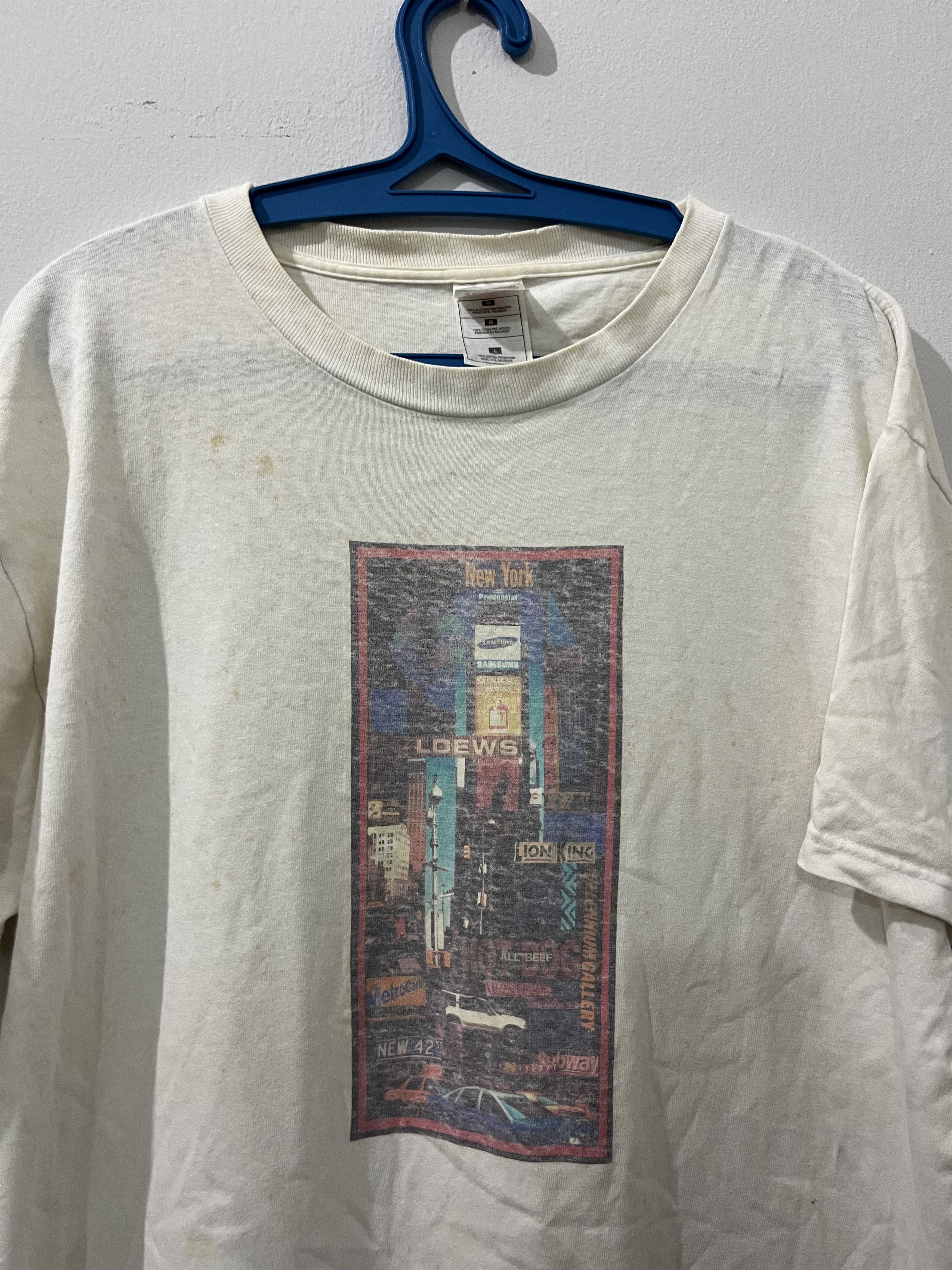 Band Tees 90s New York Prudential PHOTOGRAPH TEE Size US L / EU 52-54 / 3 - 1 Thumbnail