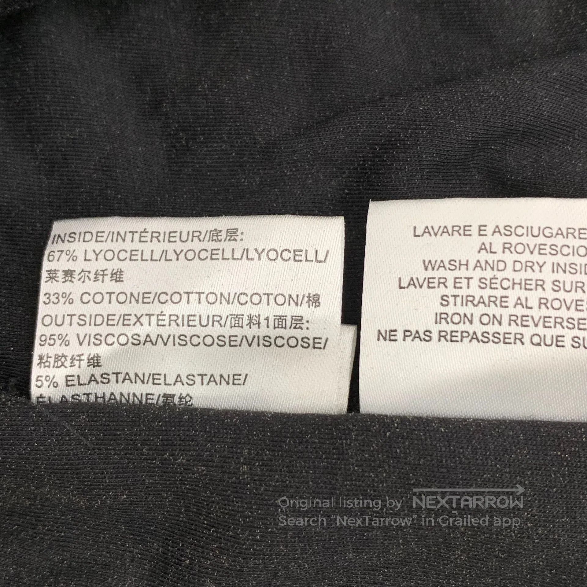Neil Barrett Neil Barrett Black cotton long-sleeved sweatshirt with lig Size US L / EU 52-54 / 3 - 8 Thumbnail
