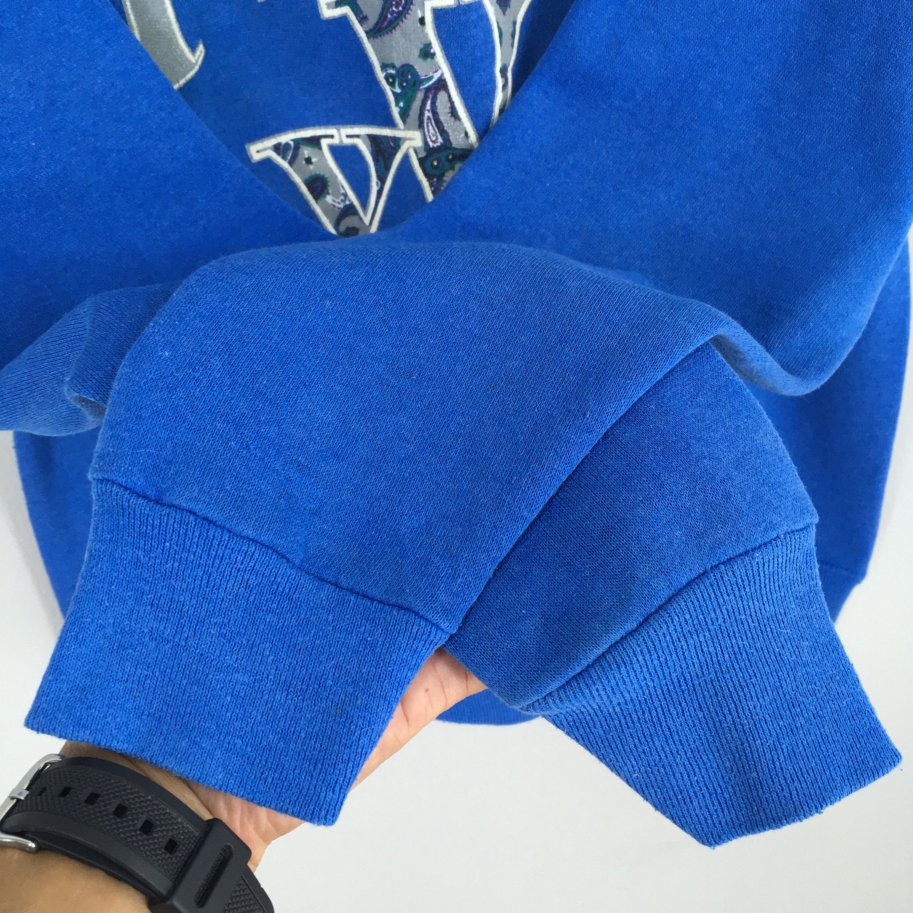 NCAA × Vintage Vintage 90's University Yale Sweatshirt Large Size US L / EU 52-54 / 3 - 4 Thumbnail