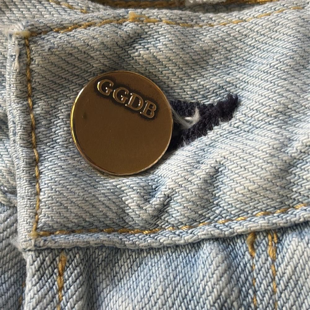 Golden Goose Golden Goose Made in Italy Light Blue Jeans Size 26 Size 26" / US 2 / IT 38 - 11 Thumbnail