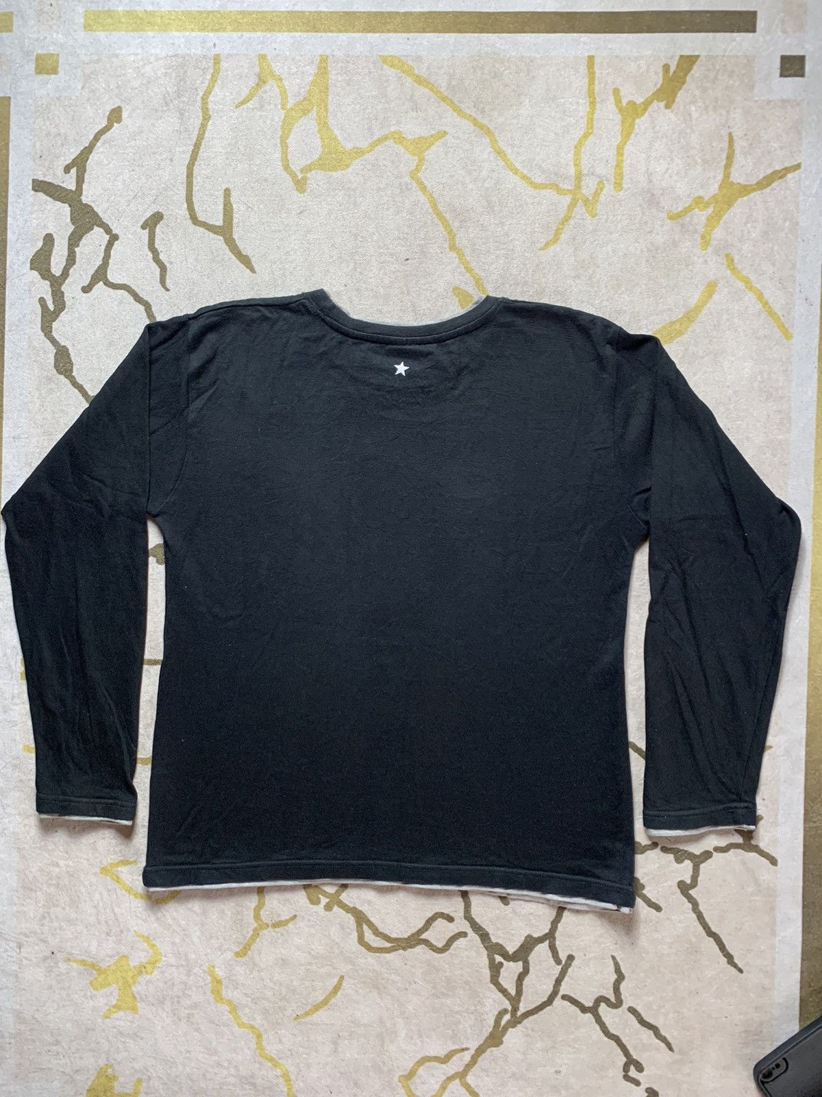 Japanese Brand GOTHIC PUNK SKULL PORTARTHUR DOUBLE LAYER LONGSLEEVE Size US M / EU 48-50 / 2 - 6 Thumbnail