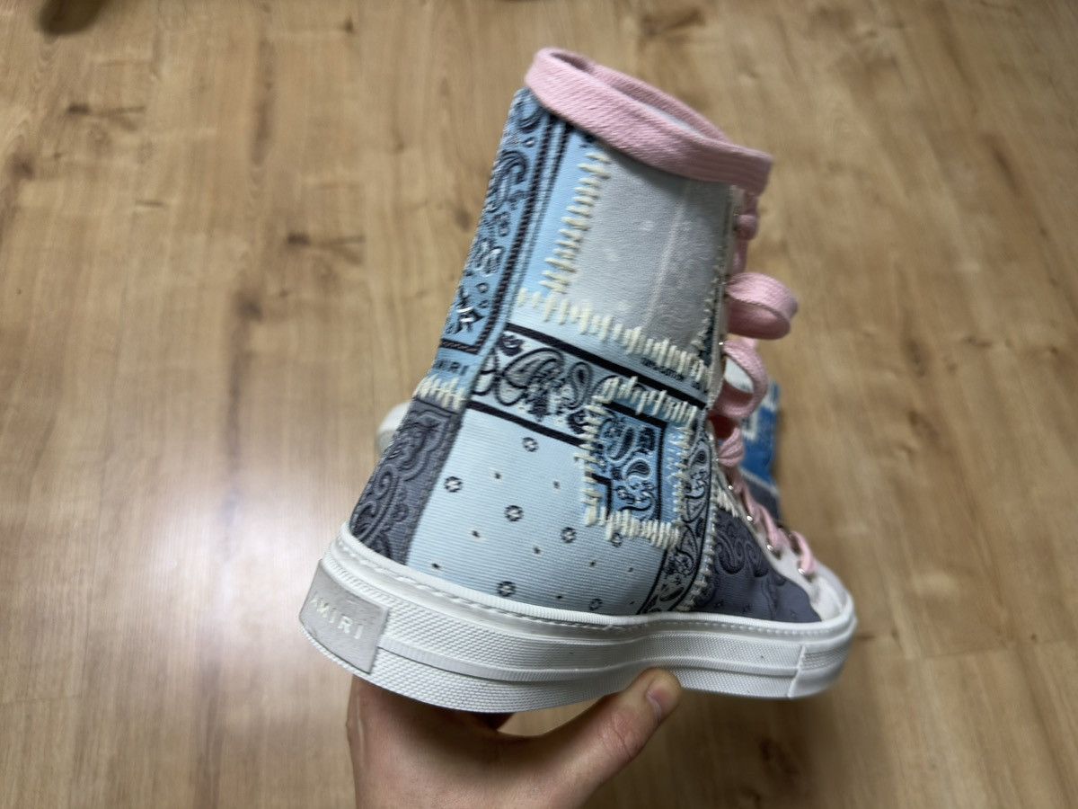 Amiri Amiri Sunset Bandana High 'Patchwork - Light Blue Size US 10 / EU 43 - 4 Thumbnail