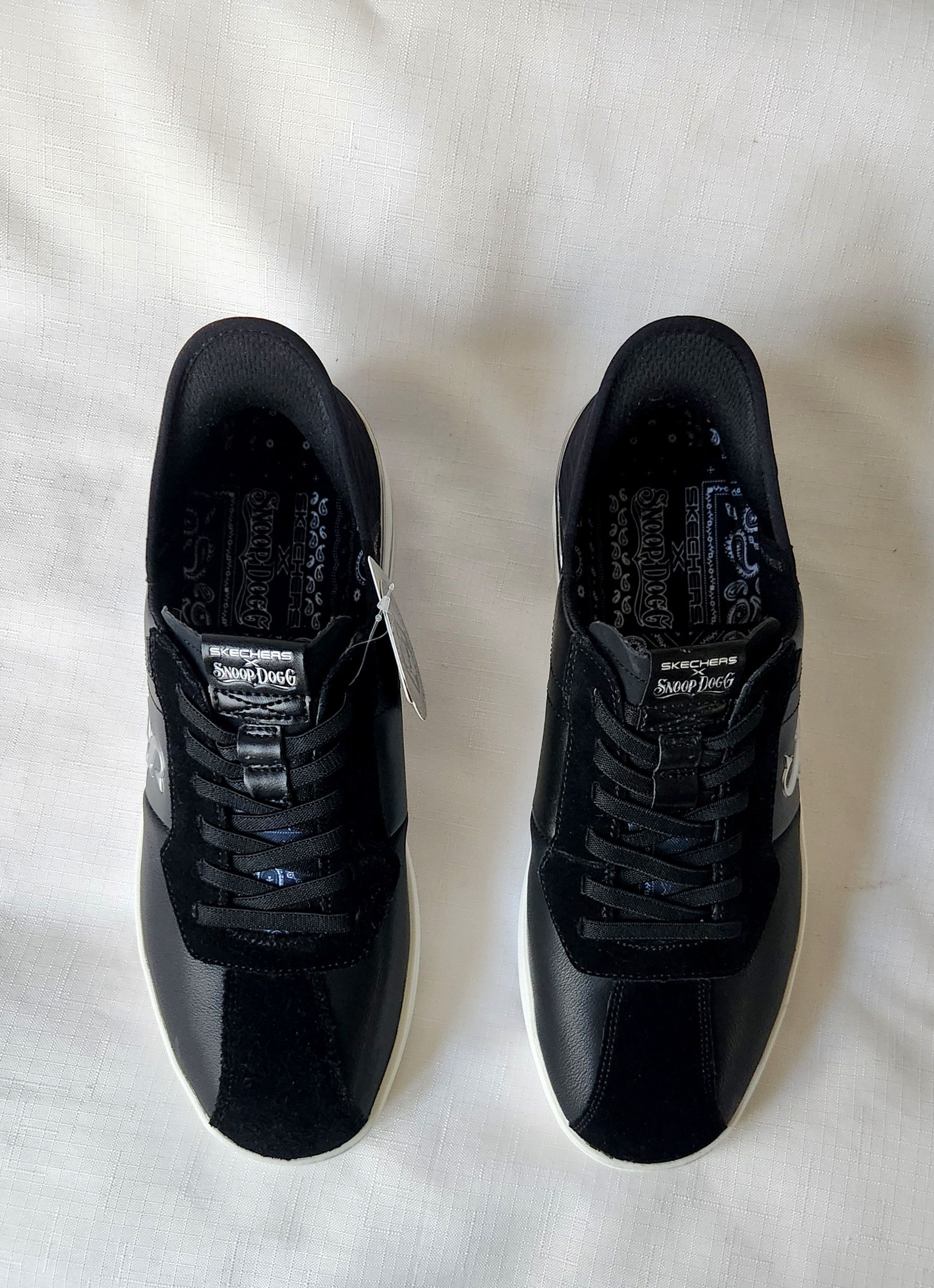 SKECHERS × Snoop Dogg Skechers X Snoop Dogg Slip Ins Doggy Air Black Size 10 New Size US 10 / EU 43 - 8 Thumbnail