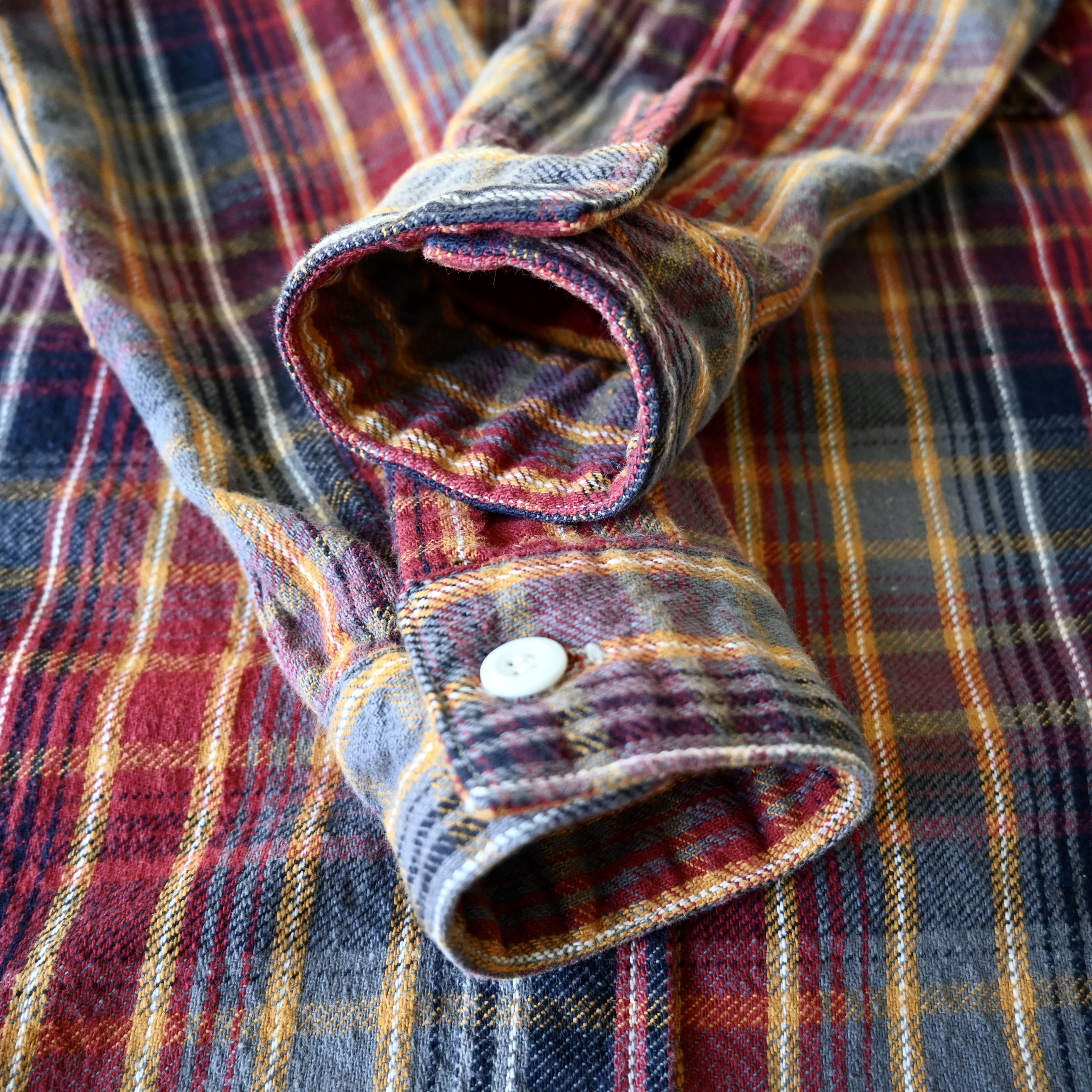 Warehouse & Co. DUBBLE WORKS by Warehouse heavyweight flannel shirt, 36 Size US XS / EU 42 / 0 - 17 Thumbnail