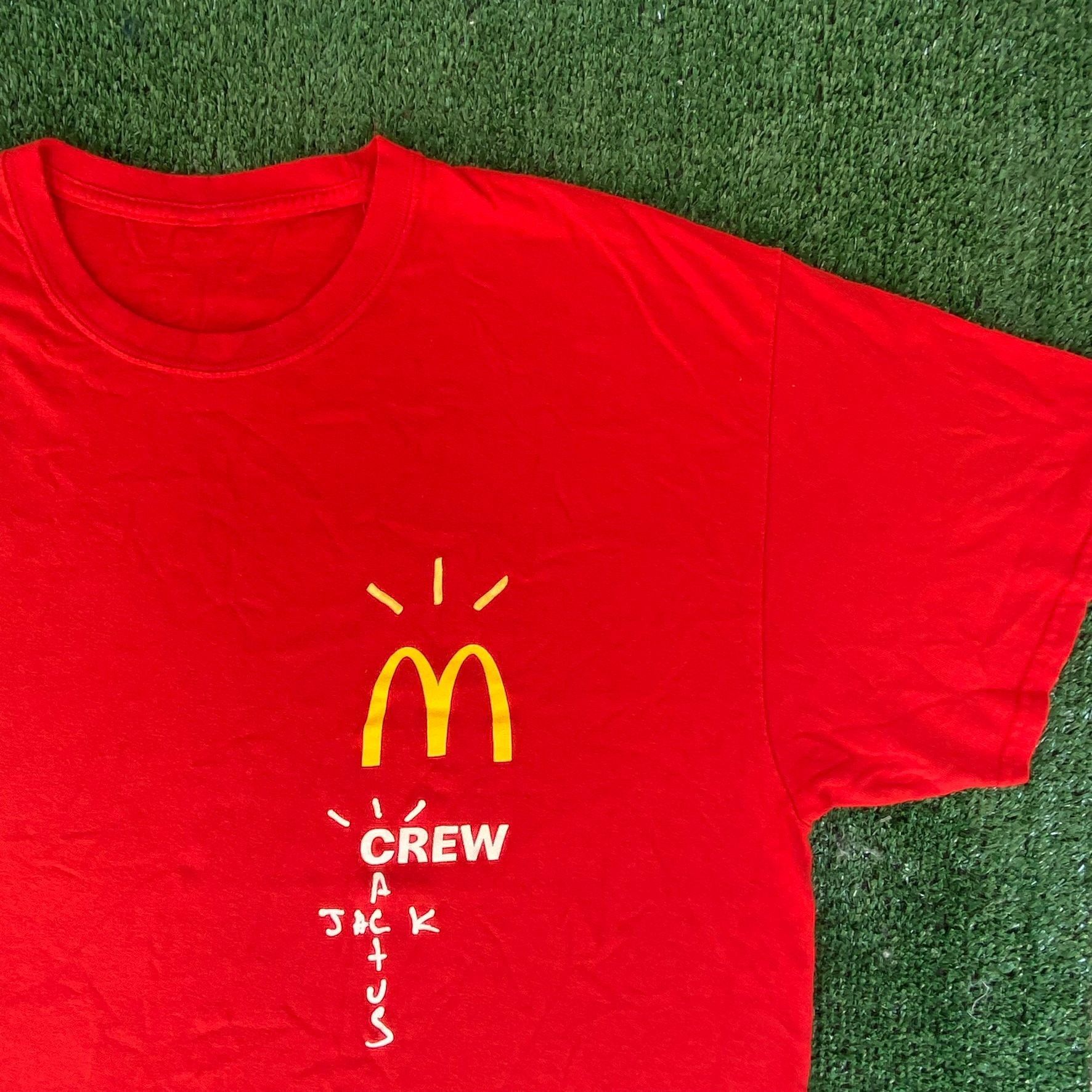 Travis Scott Vintage Y2K Travis Scott Shirt Cactus Jack McDonald's Tee Size US L / EU 52-54 / 3 - 2 Thumbnail