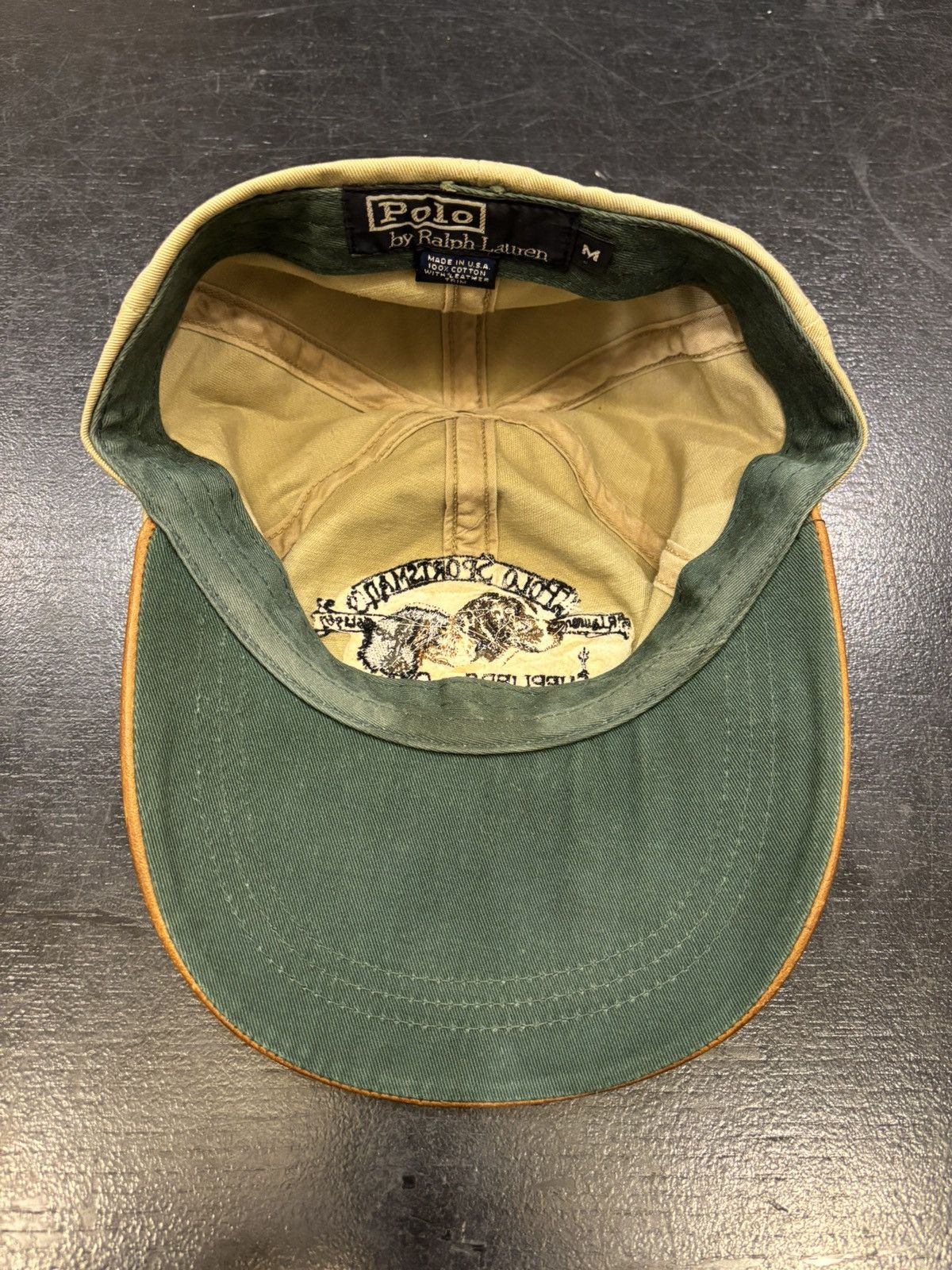 Polo Ralph Lauren Polo Ralph Lauren Sportsman Leather Brim Hat Size ONE SIZE - 5 Thumbnail