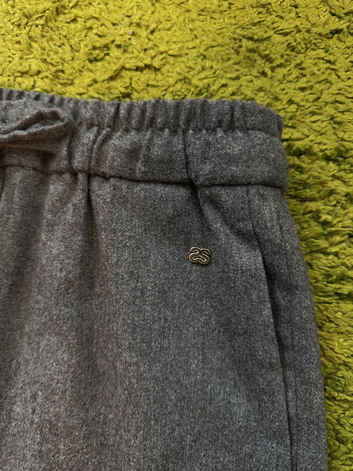 Designer × Sandro Sandro oldmoney style wool blend wide leg pants Size 25" / US 0 / IT 36 - 4 Thumbnail
