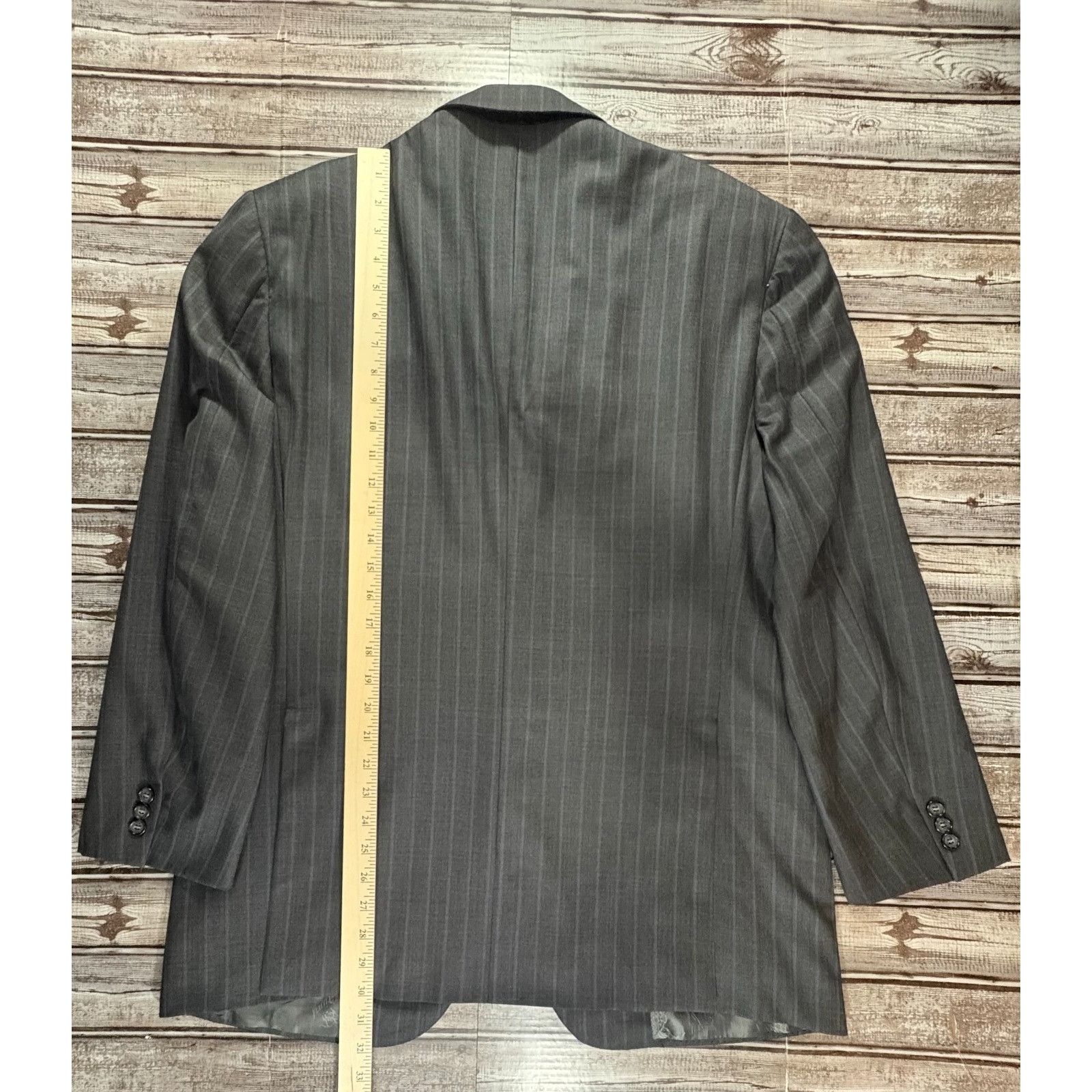 Brioni Brioni PARLAMENTO Super 150's Wool Coat Jacket Blazer sz 46 Size 46R - 10 Thumbnail