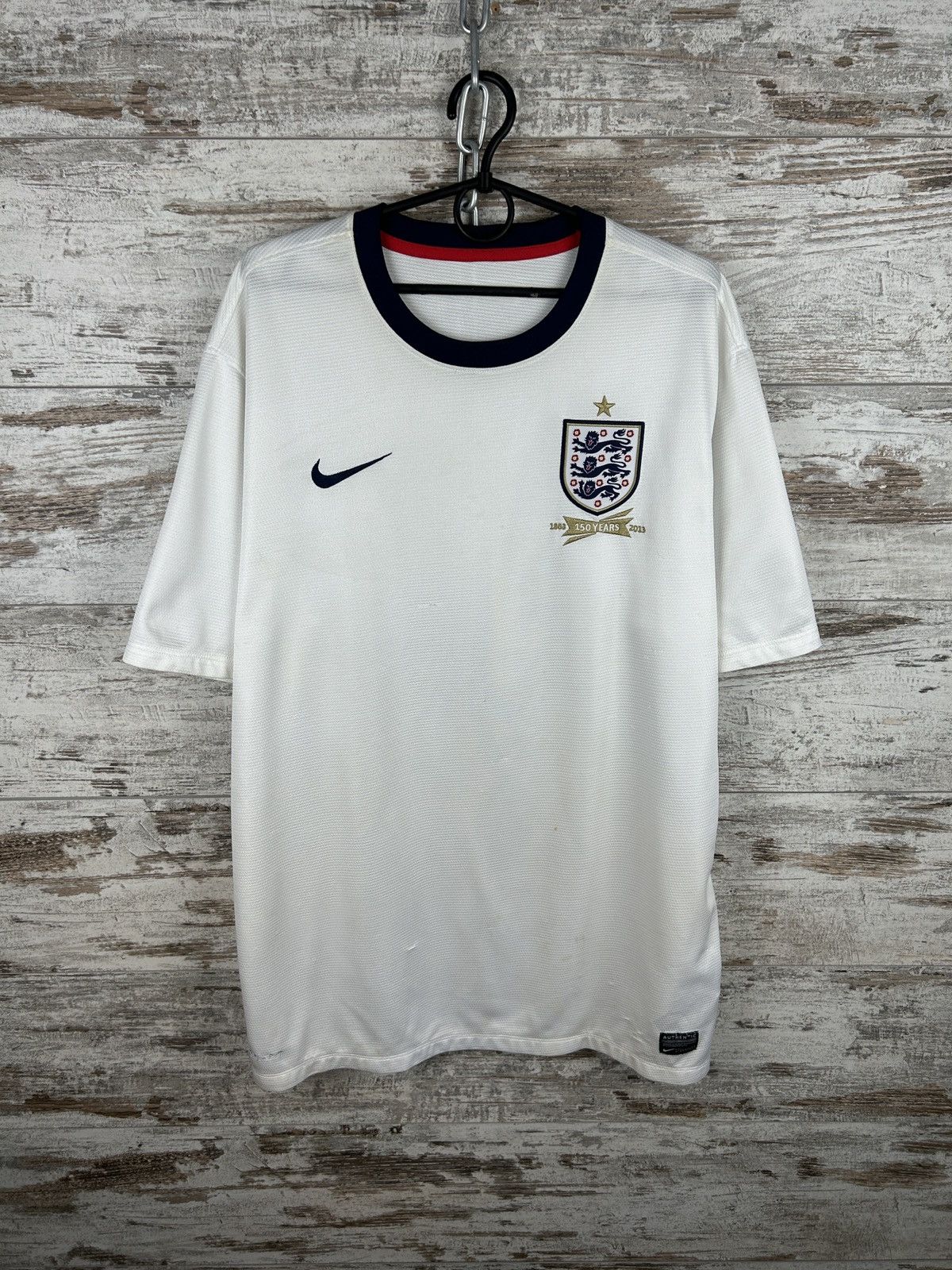 Nike Mens Vintage Nike England National Team T Shirt 150 years Size US XL / EU 56 / 4 - 1 Thumbnail