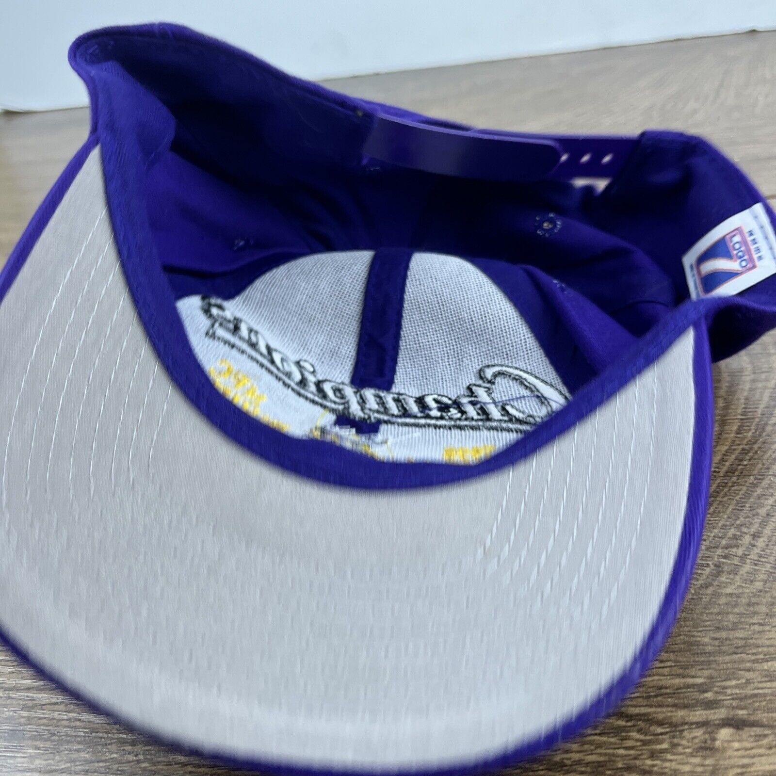 Other Minnesota Vikings Hat 1998 Division Champions Hat Adjustable Size ONE SIZE - 12 Thumbnail