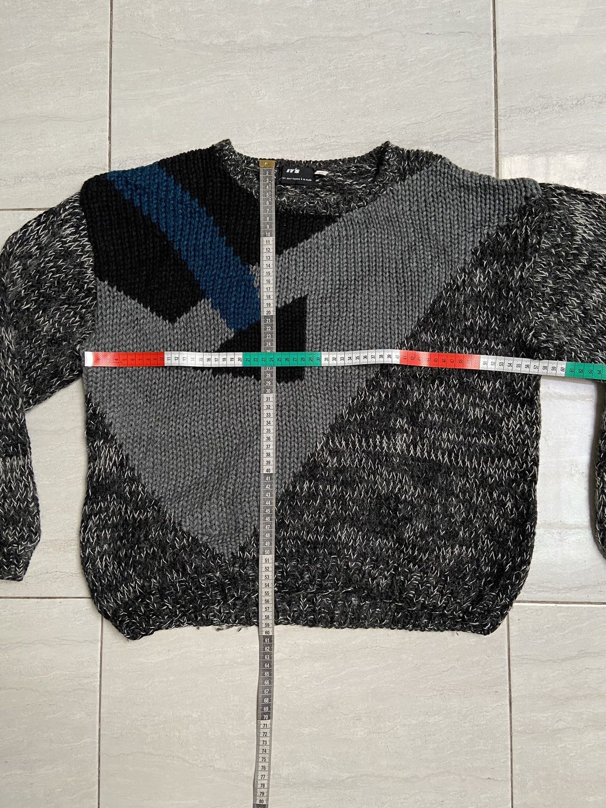 Designer × Japanese Brand IT’S POUR HOMME Knit Sweaters Size US L / EU 52-54 / 3 - 9 Thumbnail