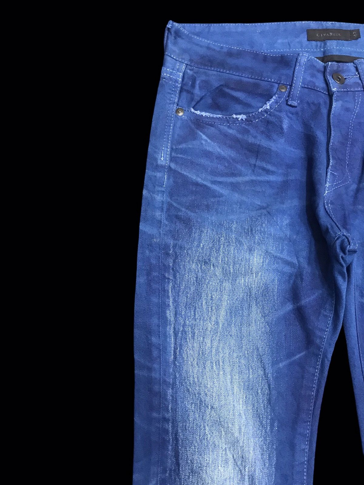CIVARIZE 💥ARCHIVAL💥CIVARIZE Japan Streetwear Ankle Zipper Denim F75 Size US 30 / EU 46 - 3 Thumbnail