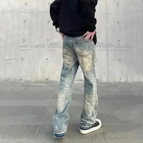 Japanese Brand × Jean 20AW Indigo Union Japan Navy Sashiko Corduroy Pants Size US 34 / EU 50 - 3 Thumbnail
