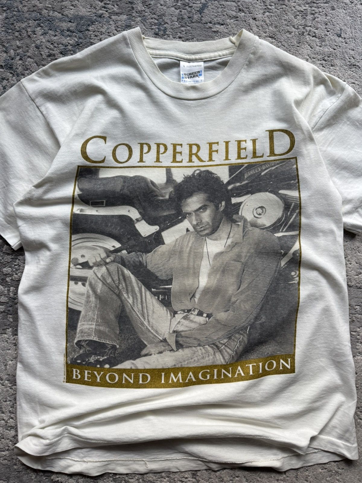 Vintage David Copperfield Vintage 90s Beyond Imagination t shirt L Size US L / EU 52-54 / 3 - 3 Thumbnail
