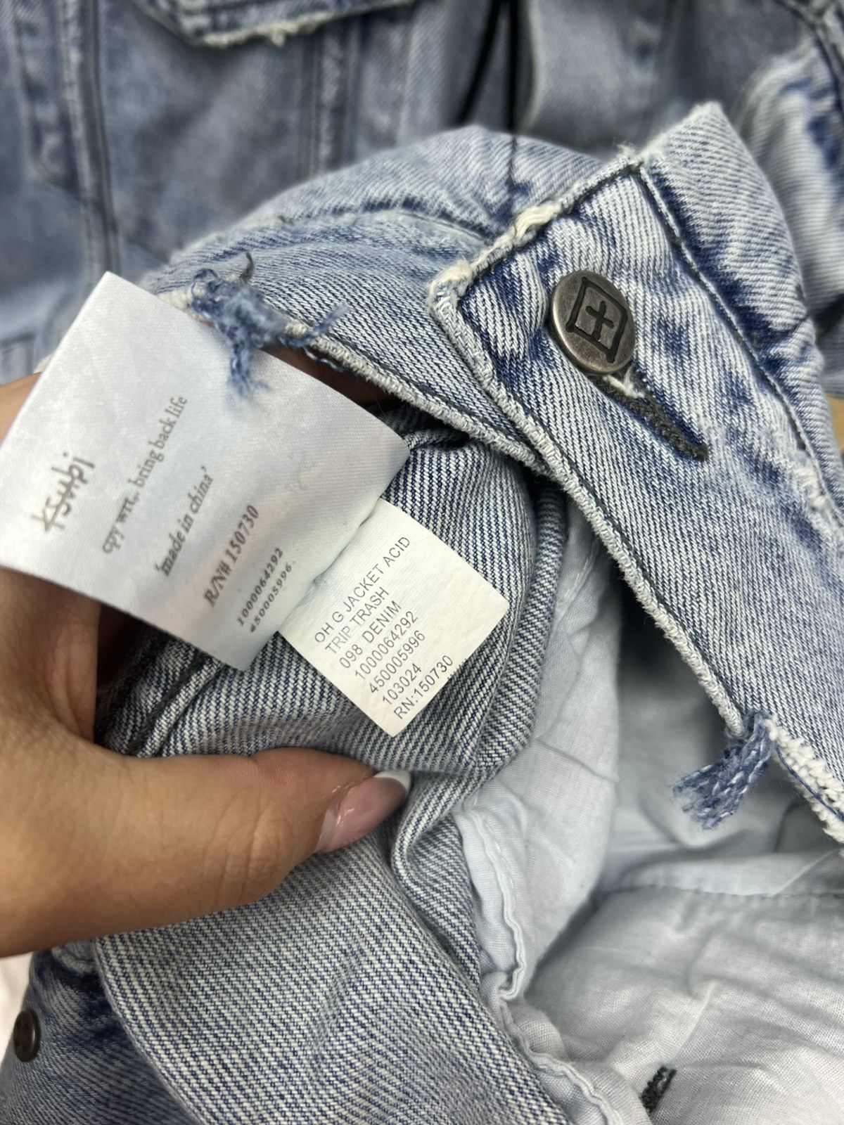 Ksubi Ksubi Denim Jacket Size US XL / EU 56 / 4 - 12 Thumbnail