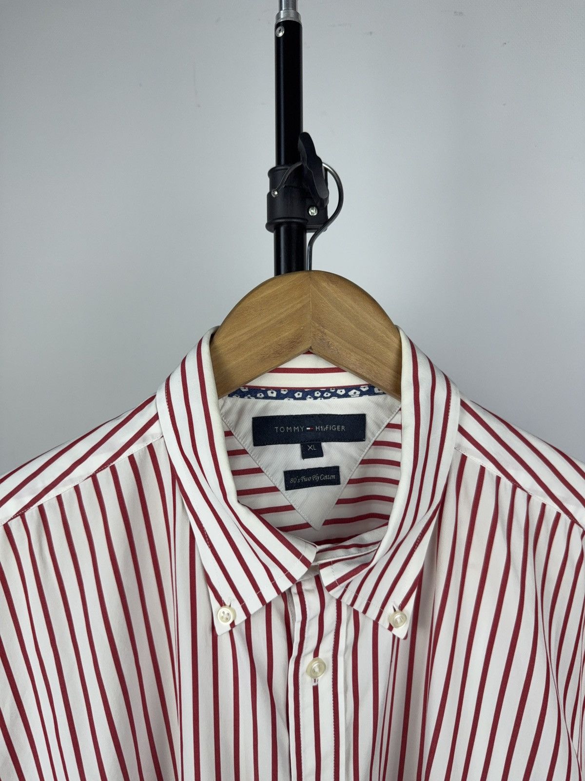 Tommy Hilfiger × Vintage Tommy Hilfiger XL Striped Shirt Bundle Red & Green Size US XL / EU 56 / 4 - 2 Thumbnail
