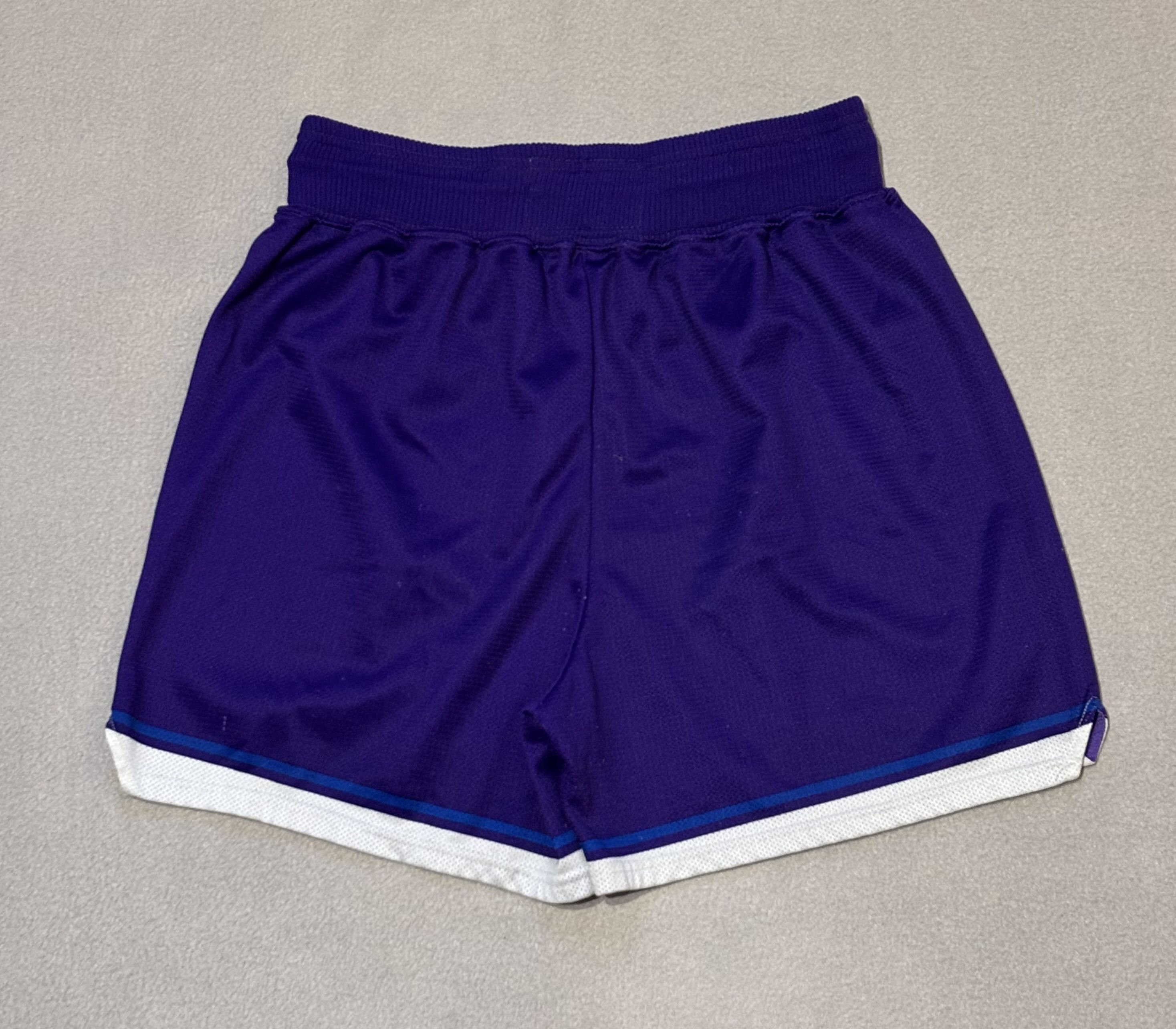 Champion Charlotte Hornets 90s Champion NBA Vintage Basketball Shorts Size US 35 - 13 Thumbnail