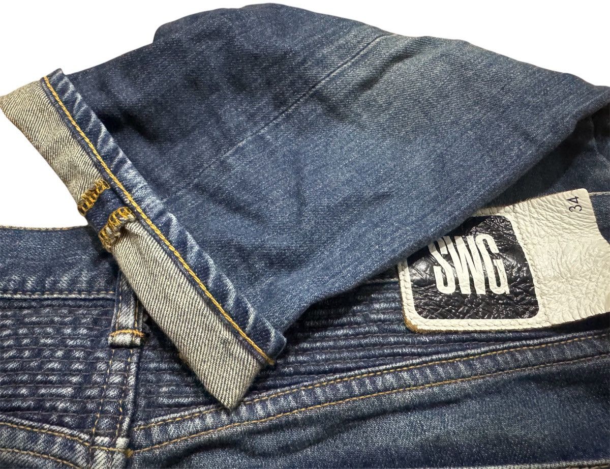 Swagger SWAGGER Biker Denim Size US 34 / EU 50 - 10 Thumbnail