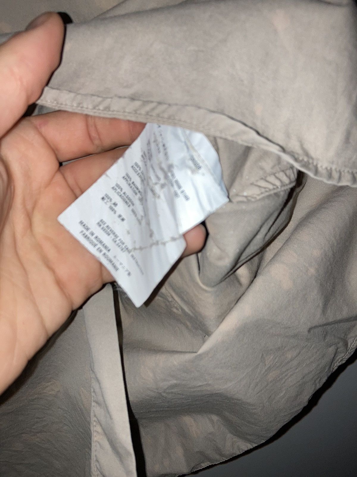 Prada SPOT CAMO CARGO SHIRT Size US L / EU 52-54 / 3 - 6 Thumbnail