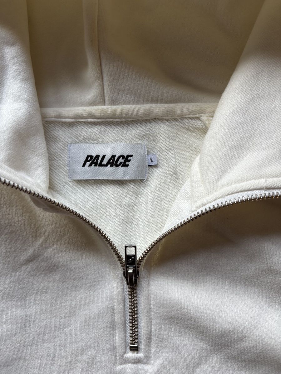 Palace Palace Hoodie Cream Classic Fix 1/4 Size US L / EU 52-54 / 3 - 4 Thumbnail