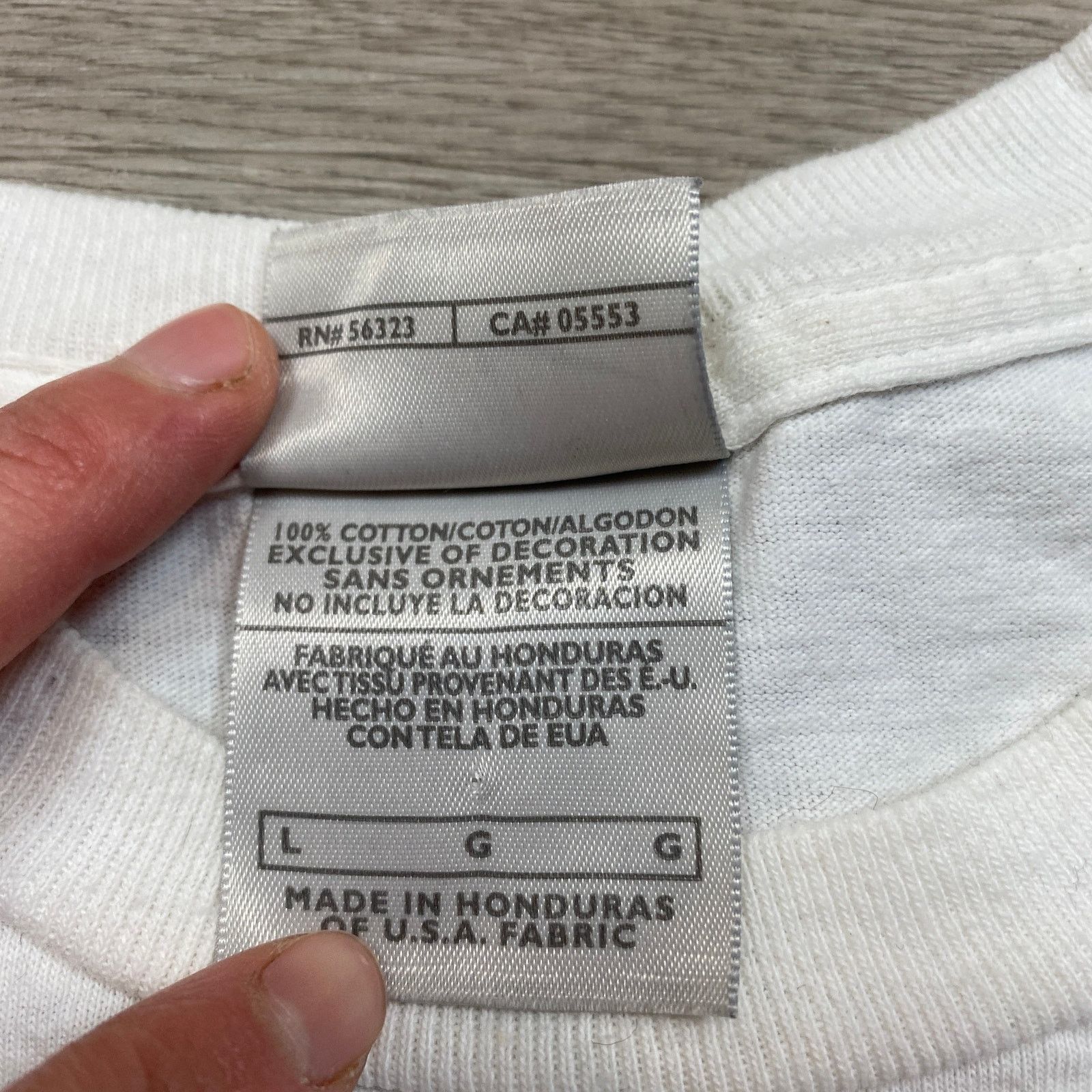 Nike × Vintage VTG Y2K Nike Silver Tag Center City Spellout Swoosh Shirt L Size US L / EU 52-54 / 3 - 7 Thumbnail