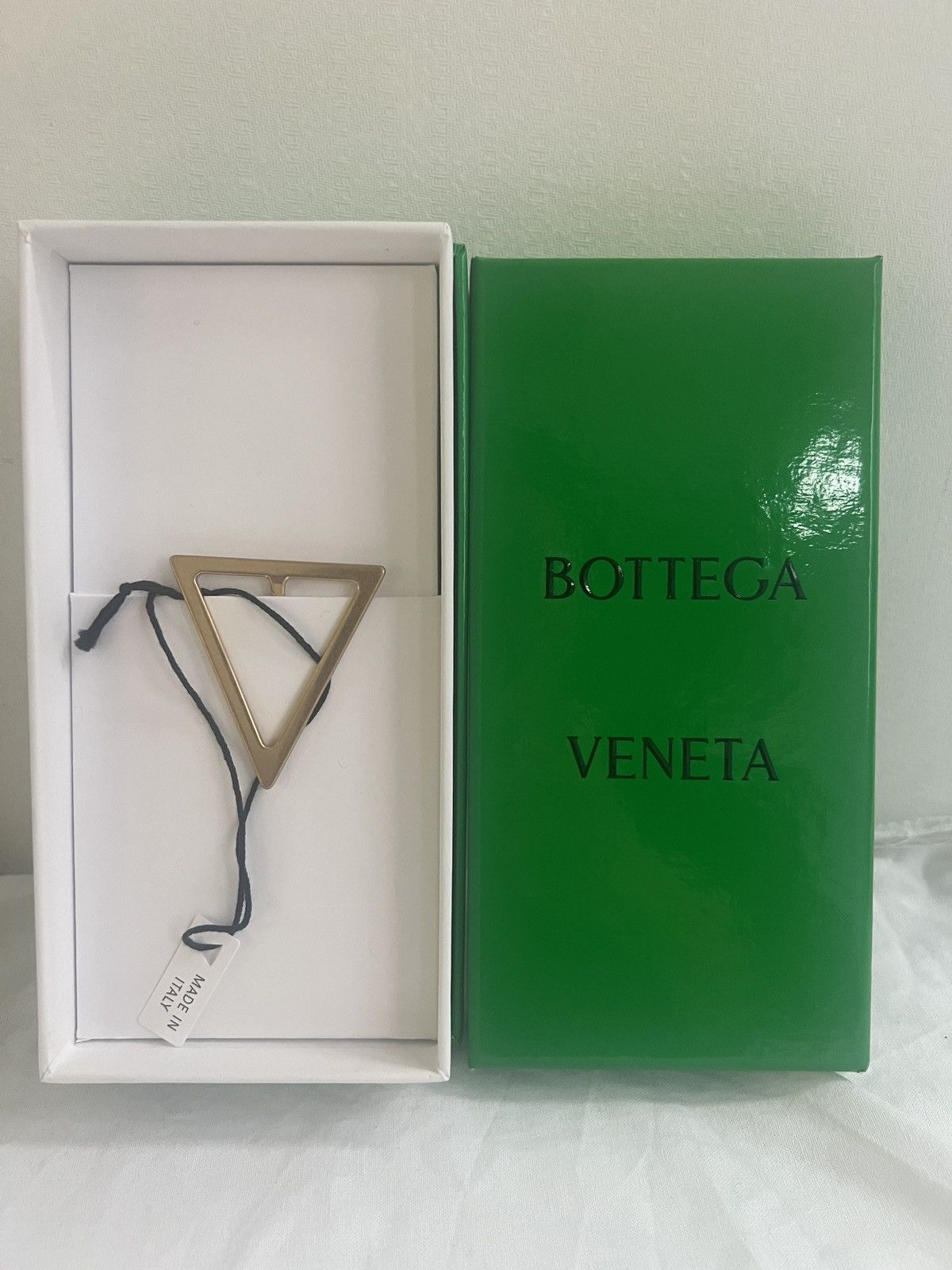 Bottega Veneta 🔺Bottega Veneta Brass bookmark money clip pin shirt pen Size ONE SIZE - 3 Thumbnail