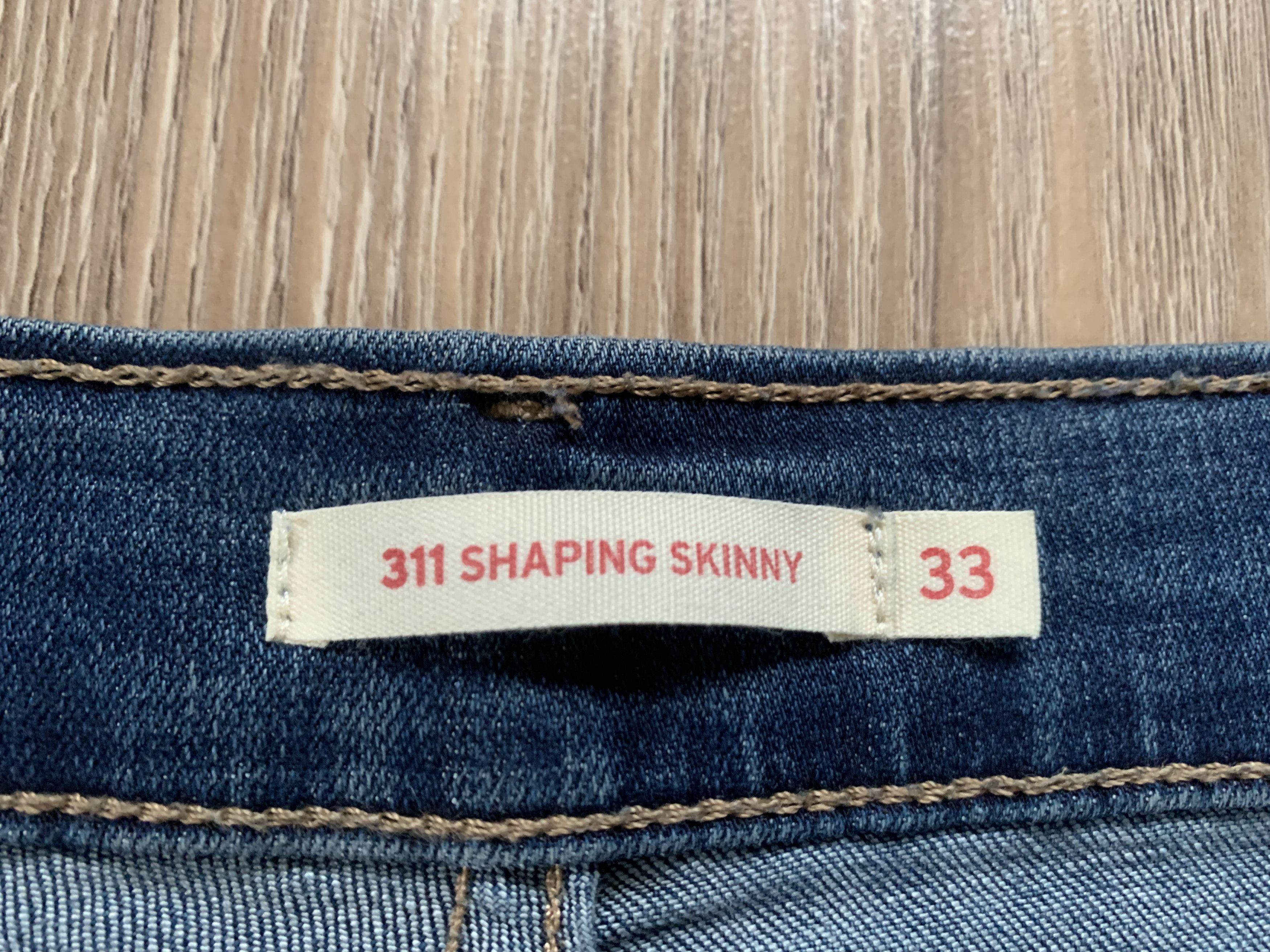 Levi's Levis 311 Blue Skinny Jeans Size 33" - 7 Thumbnail