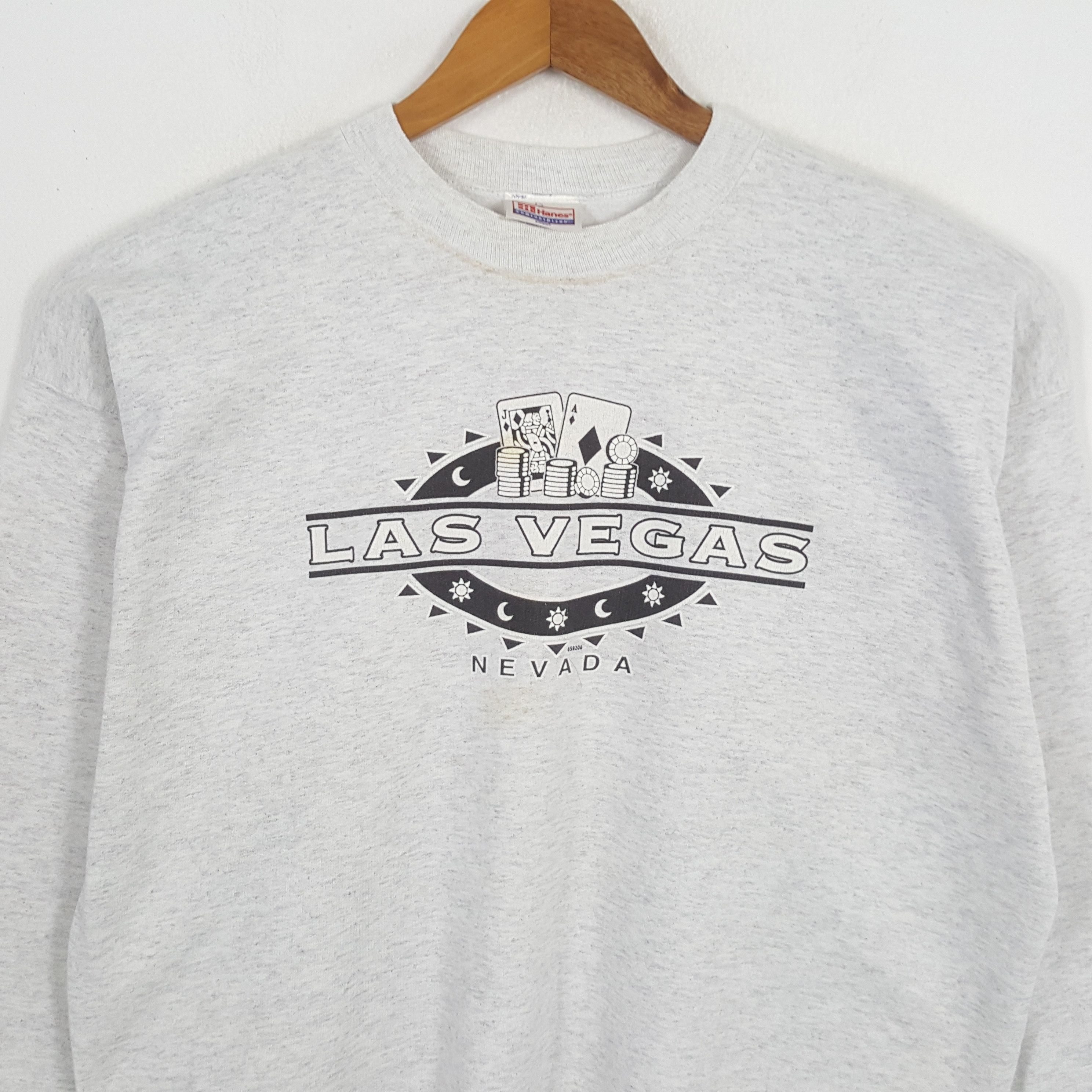 Vintage Vintage LAS VEGAS NEVADA American State Casino Sweatshirts Size US L / EU 52-54 / 3 - 2 Thumbnail