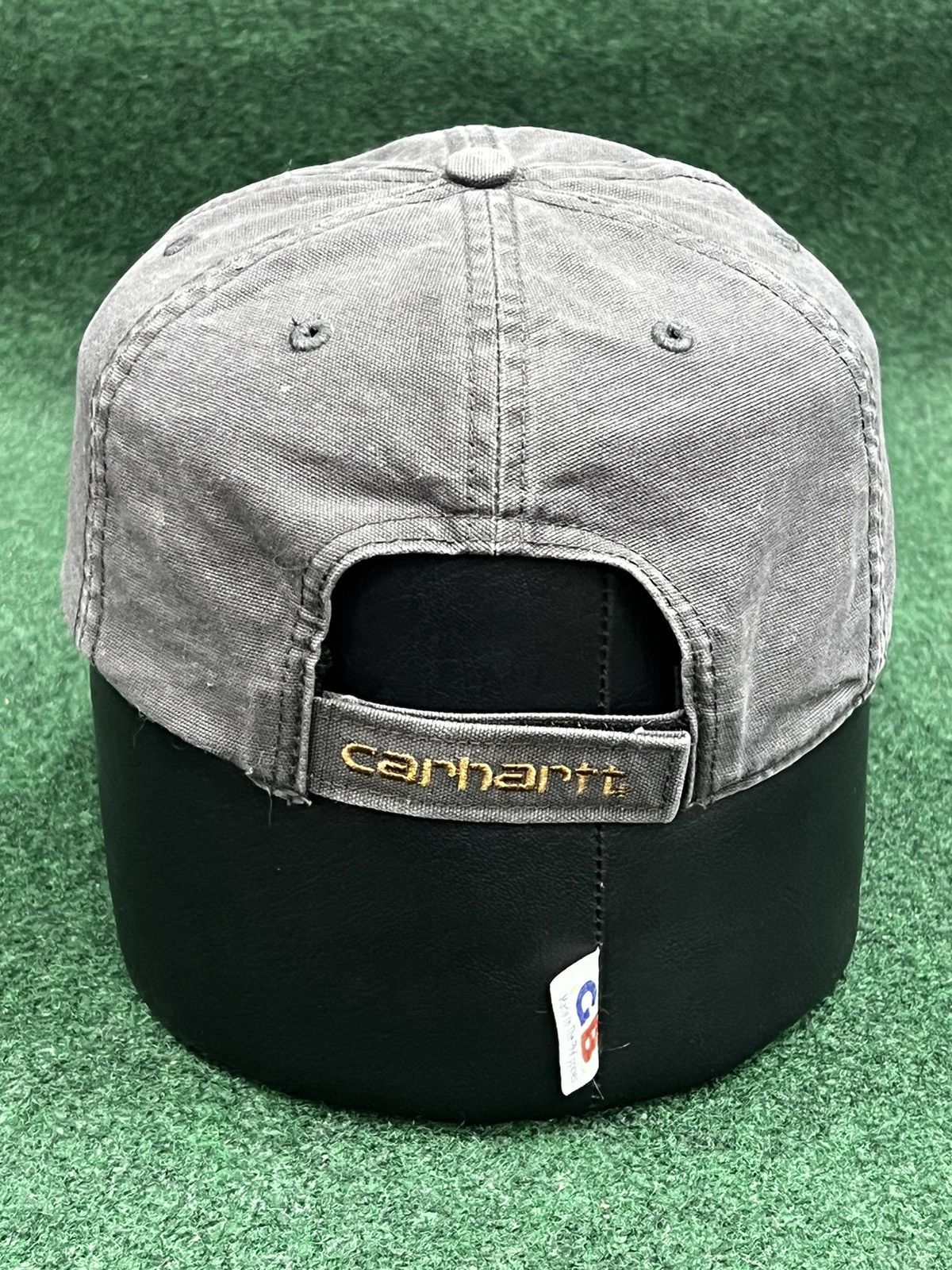 Carhartt Carhartt Leather Patch Strapback Hat Size ONE SIZE - 2 Thumbnail