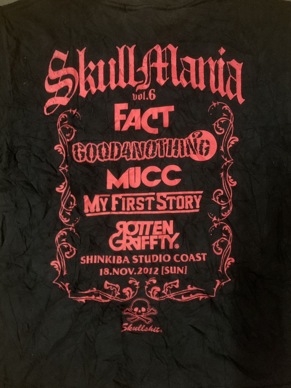 Band Tees × Japanese Brand Skullshit Hardliner Skullmania Vol.6 Promo Tee Size US M / EU 48-50 / 2 - 5 Thumbnail