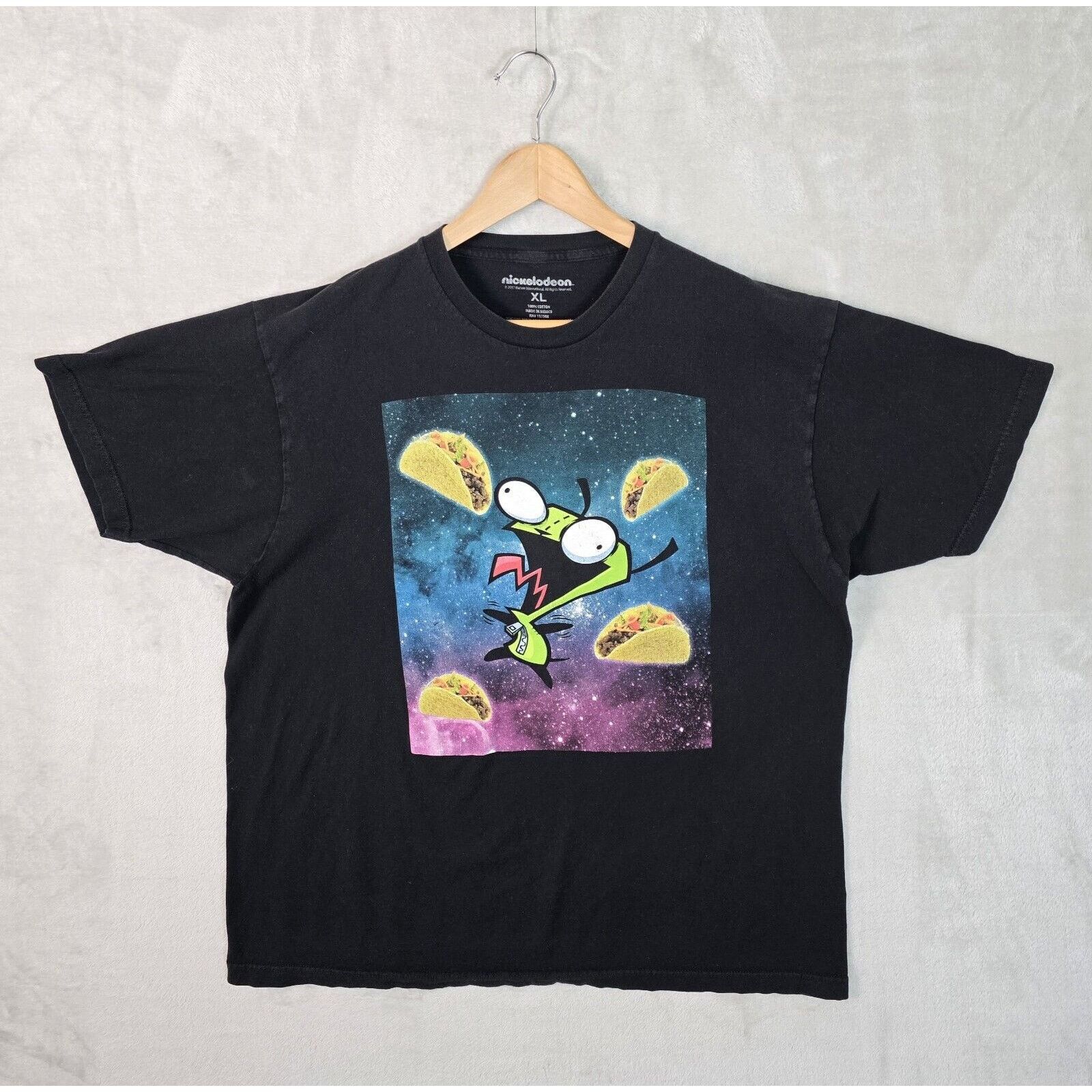 Nickelodeon Nickelodeon Invader Zim Space Taco Black Shirt XL Size US XL / EU 56 / 4 - 2 Thumbnail