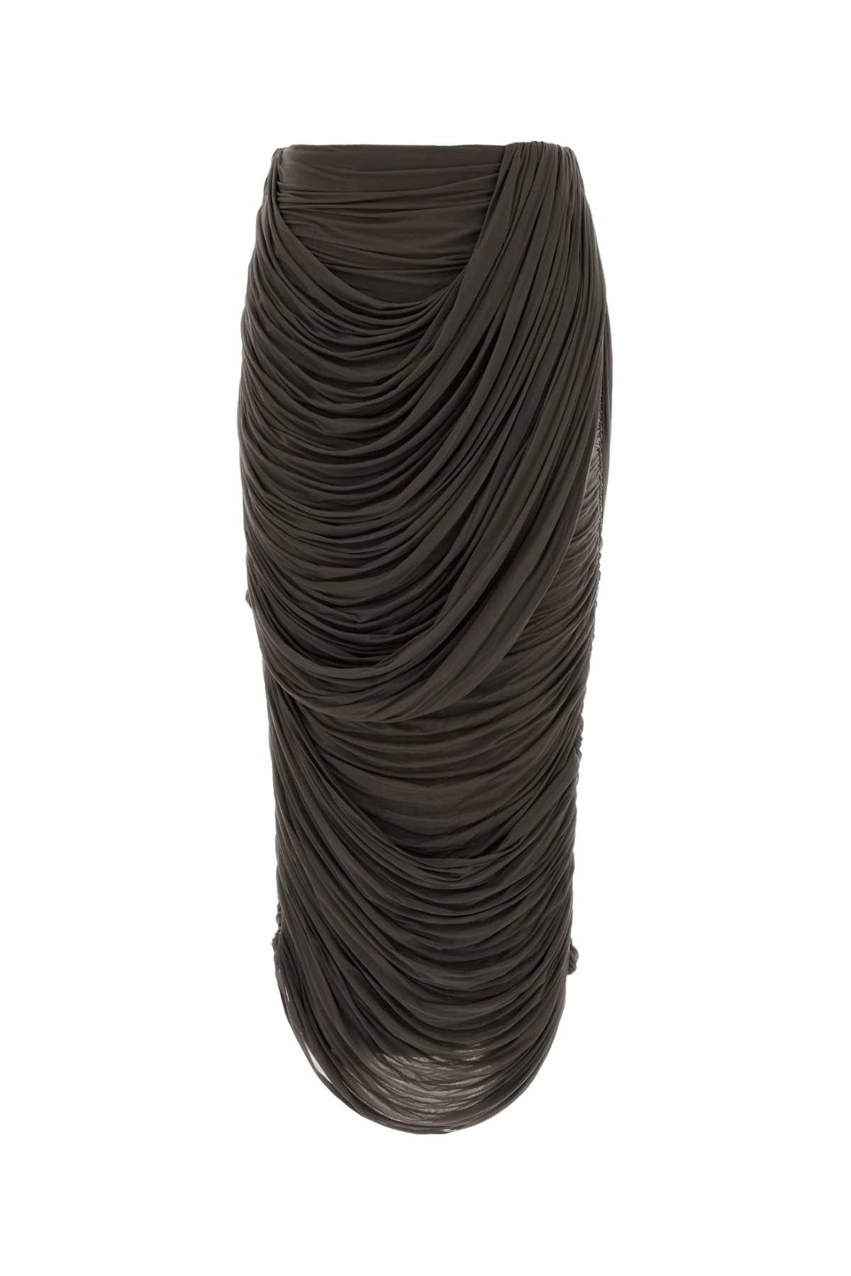 Magda Butrym Brown Stretch Cupo Skirt Size 28" / US 6 / IT 42 - 1 Thumbnail