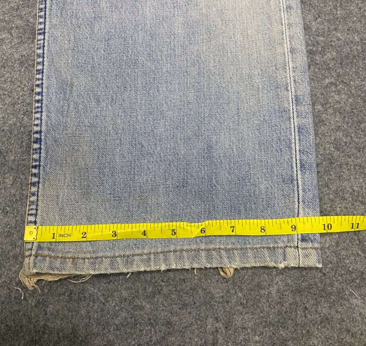 Levi's 💥Baggy💥Vintage Levis 504 Distressed Denim Size US 34 / EU 50 - 7 Thumbnail