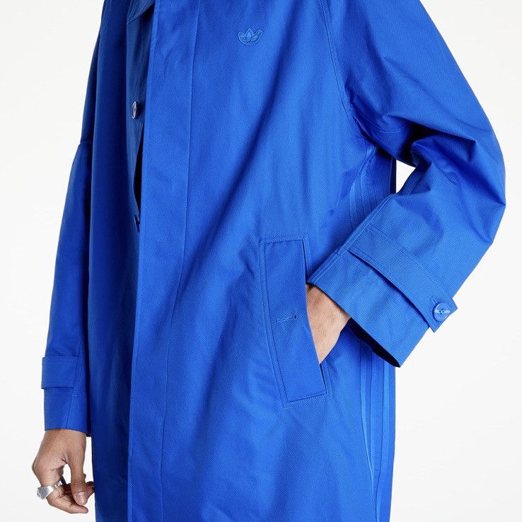Adidas F/W’2022 ADIDAS Blue Version Essentials Mackintosh Jacket Size US L / EU 52-54 / 3 - 3 Thumbnail