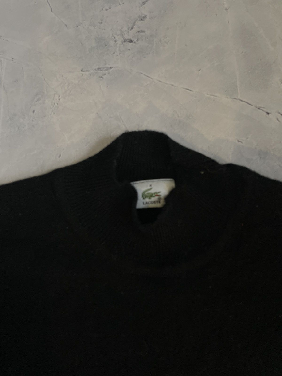 Lacoste × Vintage Mens Vintage Lacoste Knit Sweater Size US S / EU 44-46 / 1 - 6 Thumbnail