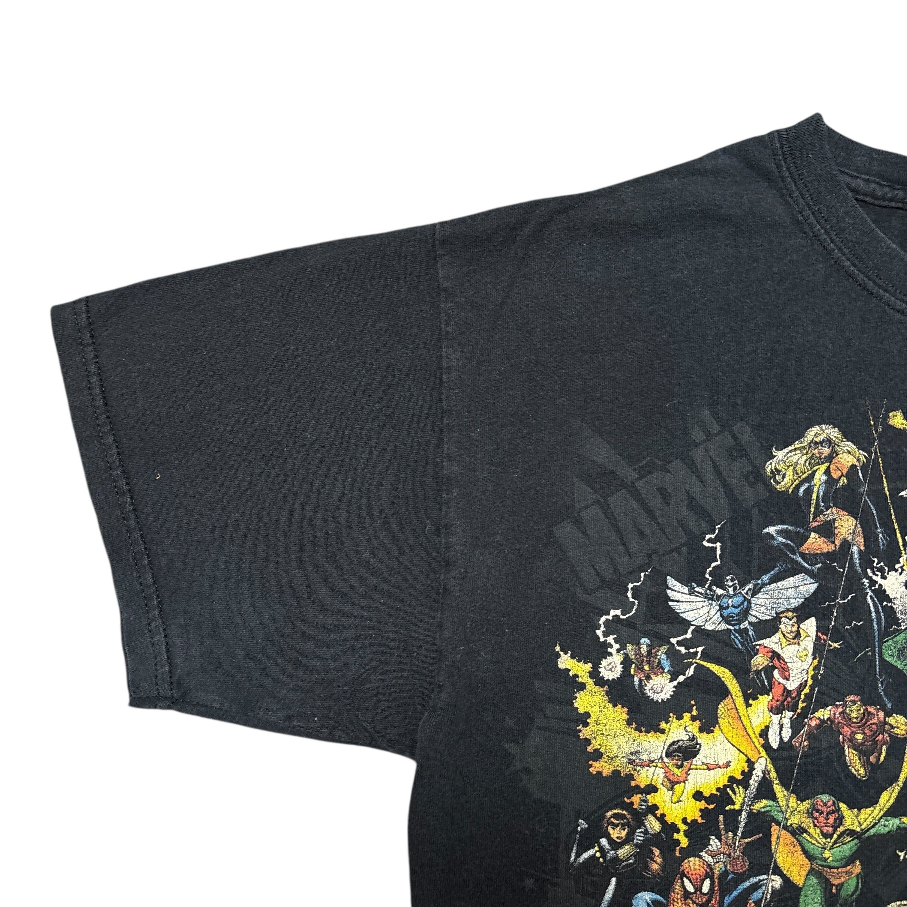 Marvel Comics Vintage Marvel Shirt Y2K Movie Promo Comics Hulk Spider Man Size US L / EU 52-54 / 3 - 10 Thumbnail