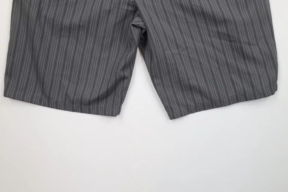 O'Neill × Vintage Vintage O'Neill Surfing Faded Striped Baggy Fit Shorts Gray Size US 36 / EU 52 - 12 Thumbnail