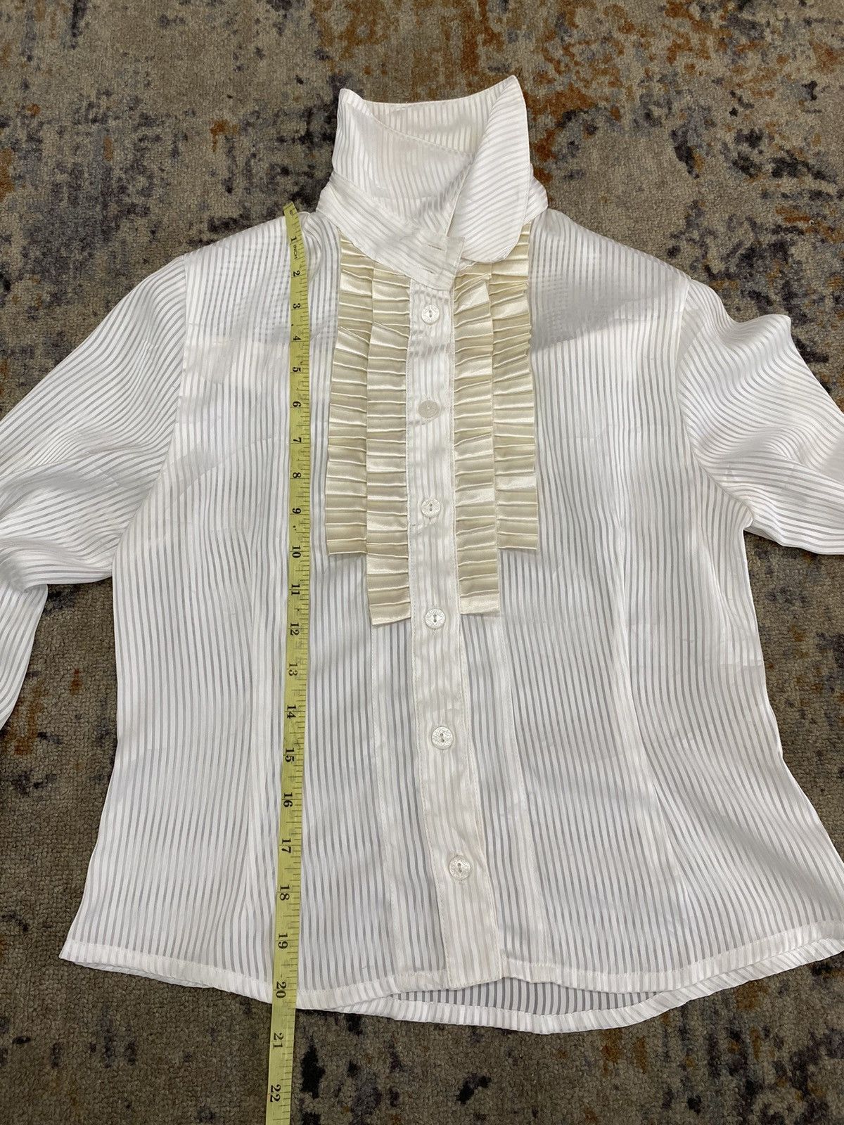 If Six Was Nine × Japanese Brand ISSEY MIYAKE YOHJI STYLE blouses alice & the pirates Size S / US 4 / IT 40 - 7 Thumbnail
