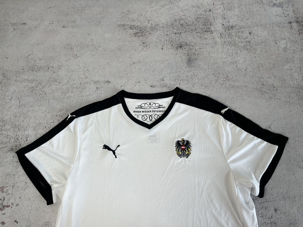 Puma AUSTRIA 2016 2017 AWAY FOOTBALL SHIRT SOCCER JERSEY PUMA Size US XXL / EU 58 / 5 - 5 Thumbnail