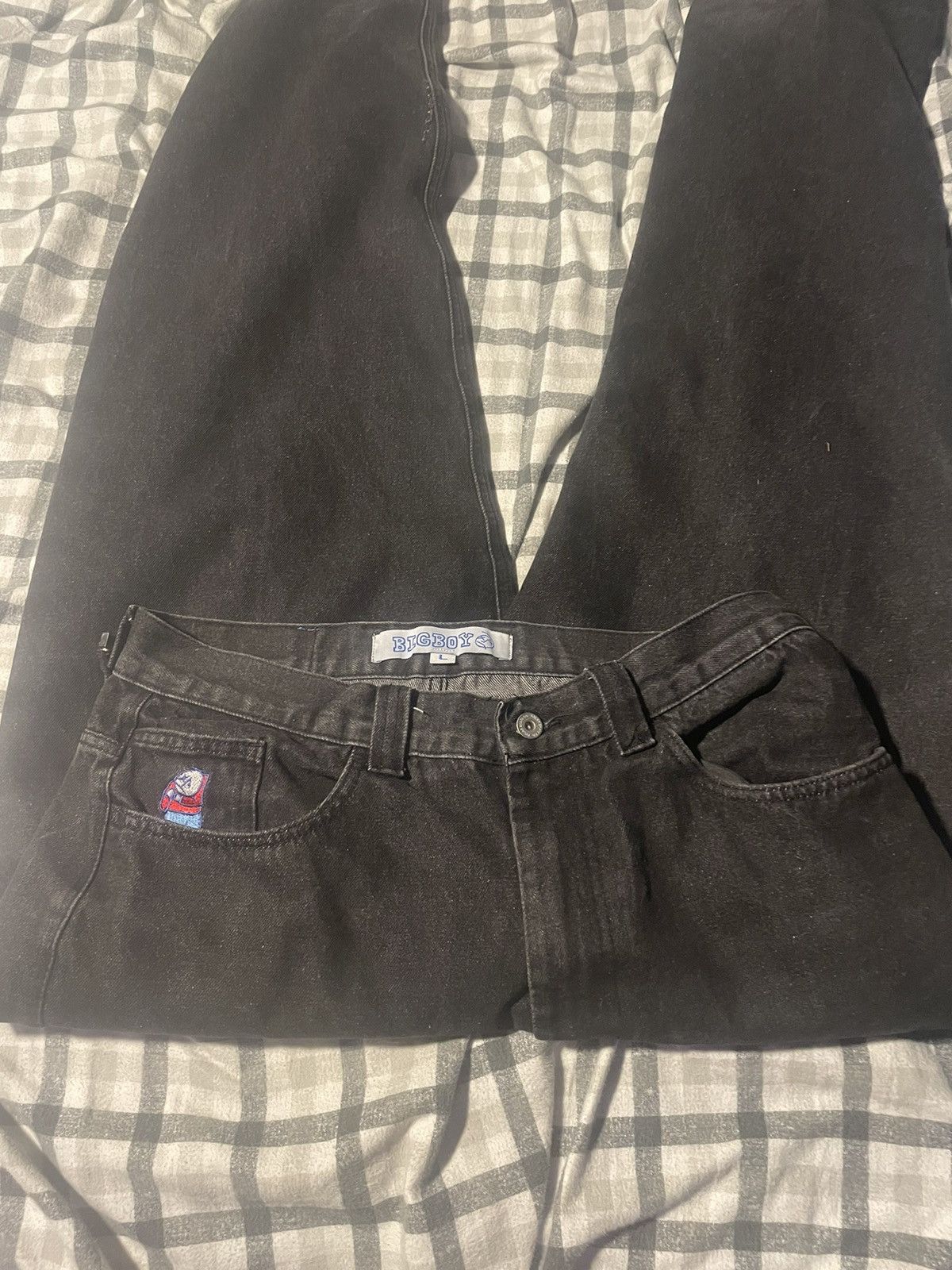 Vintage Big Boy Jeans Size US 36 / EU 52 - 2 Thumbnail