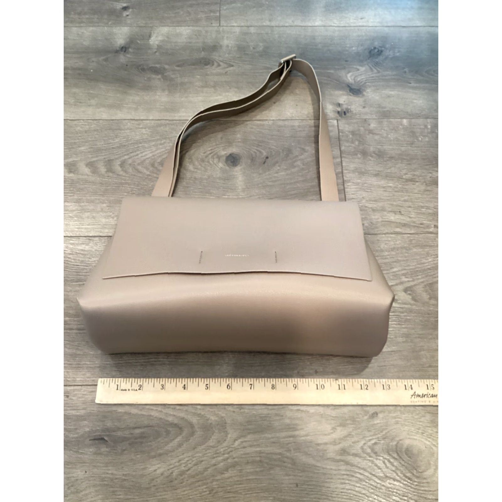 Vintage Lecc Project Mod Flap Bag L Light Brown Wallet Leather Vegan Brown Size ONE SIZE - 3 Thumbnail