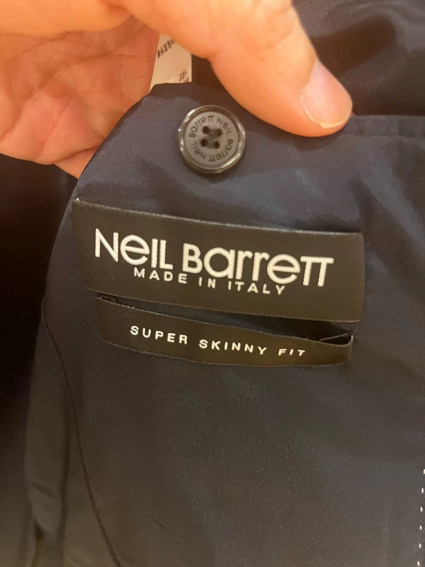 Neil Barrett Neil Barrett Classic Star Navy Blazer Size US M / EU 48-50 / 2 - 4 Thumbnail