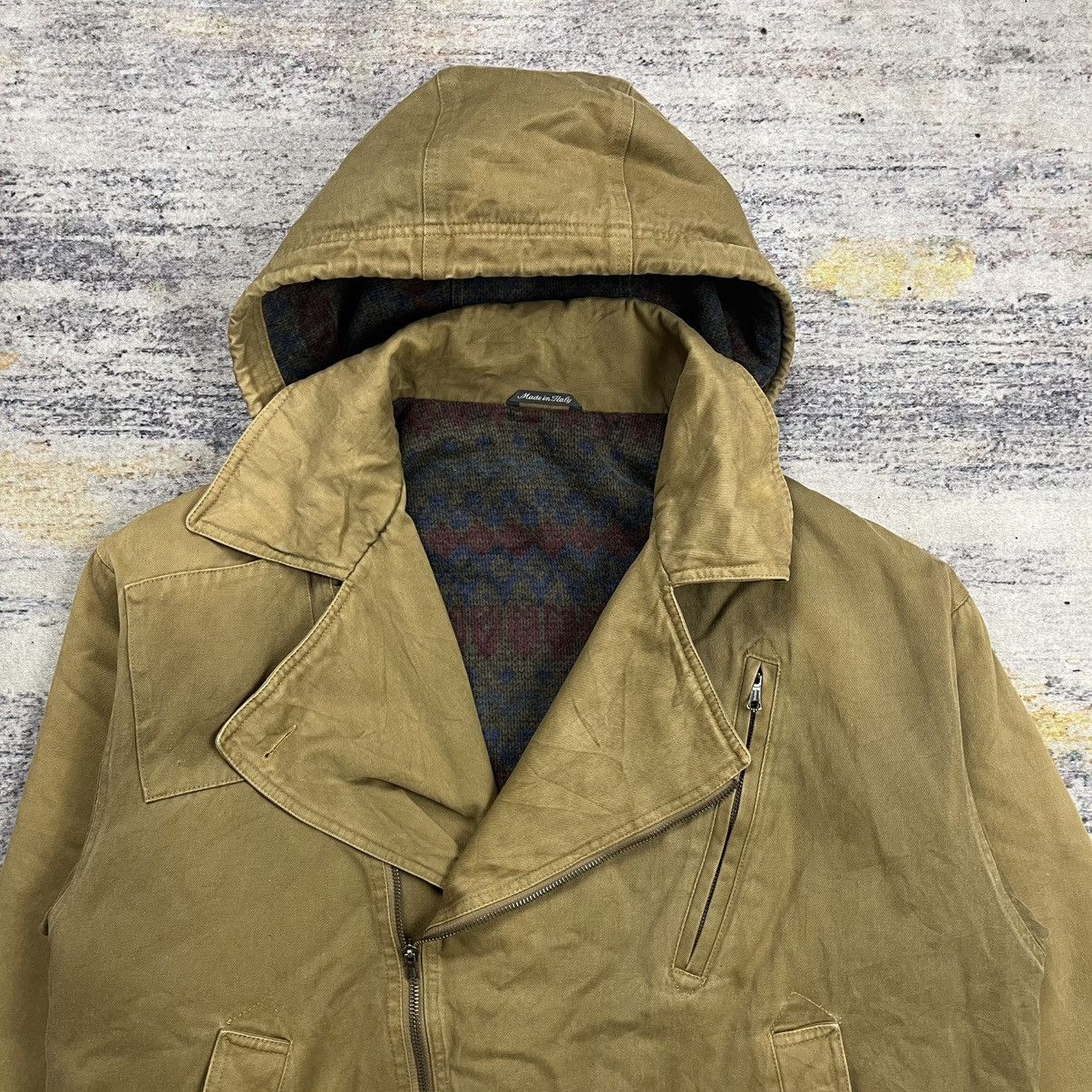 Missoni Vintage Example by missoni asymmetrical hooded jacket Size US M / EU 48-50 / 2 - 2 Thumbnail