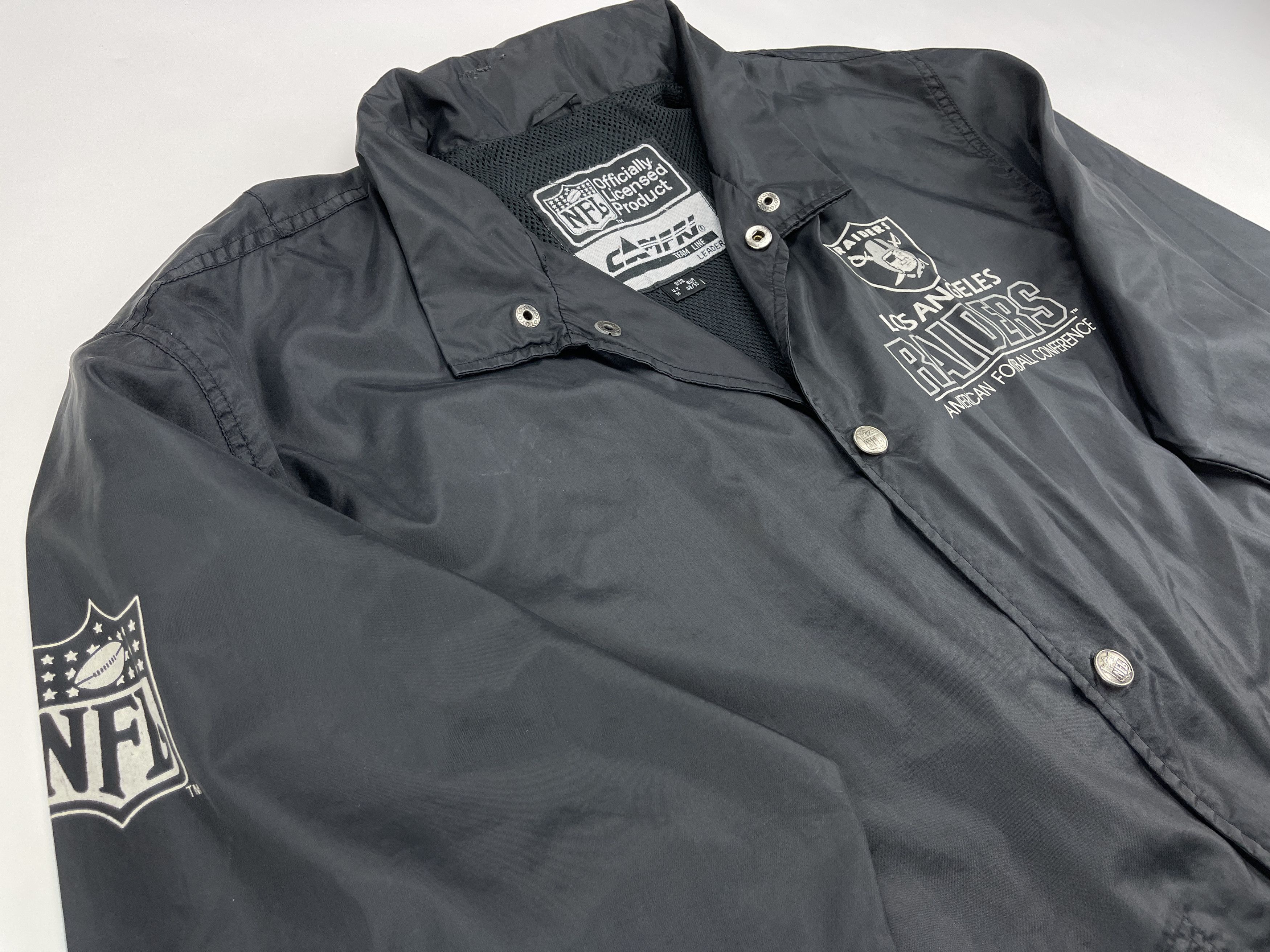 NFL Los Angeles Raiders jacket, 1991 Campri Teamline vintage M Size US M / EU 48-50 / 2 - 7 Thumbnail