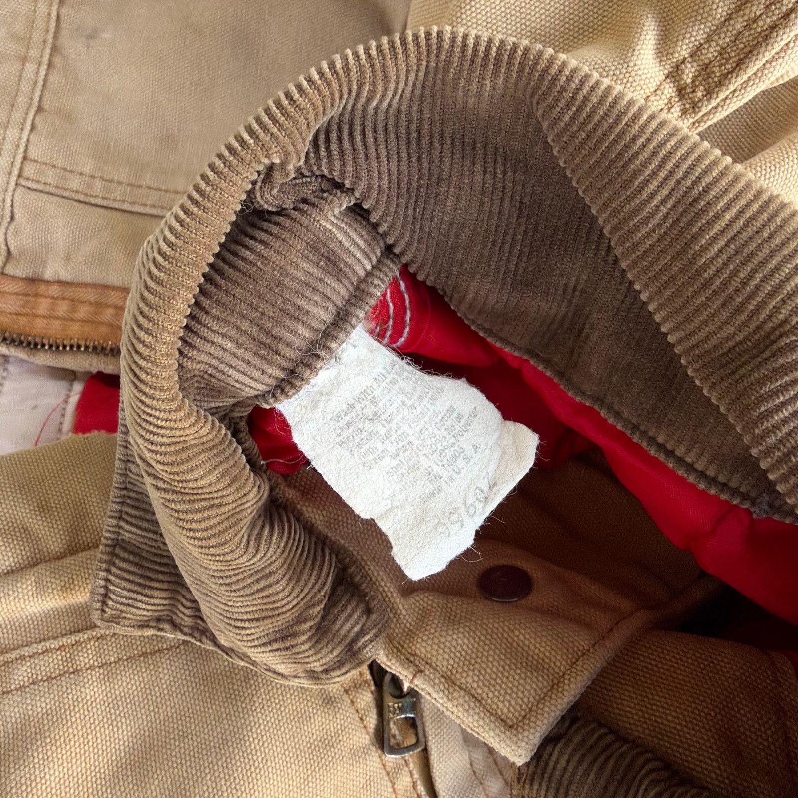 Carhartt × Vintage Carhartt brown cropped Detroit style work wear jacket Size US S / EU 44-46 / 1 - 6 Thumbnail