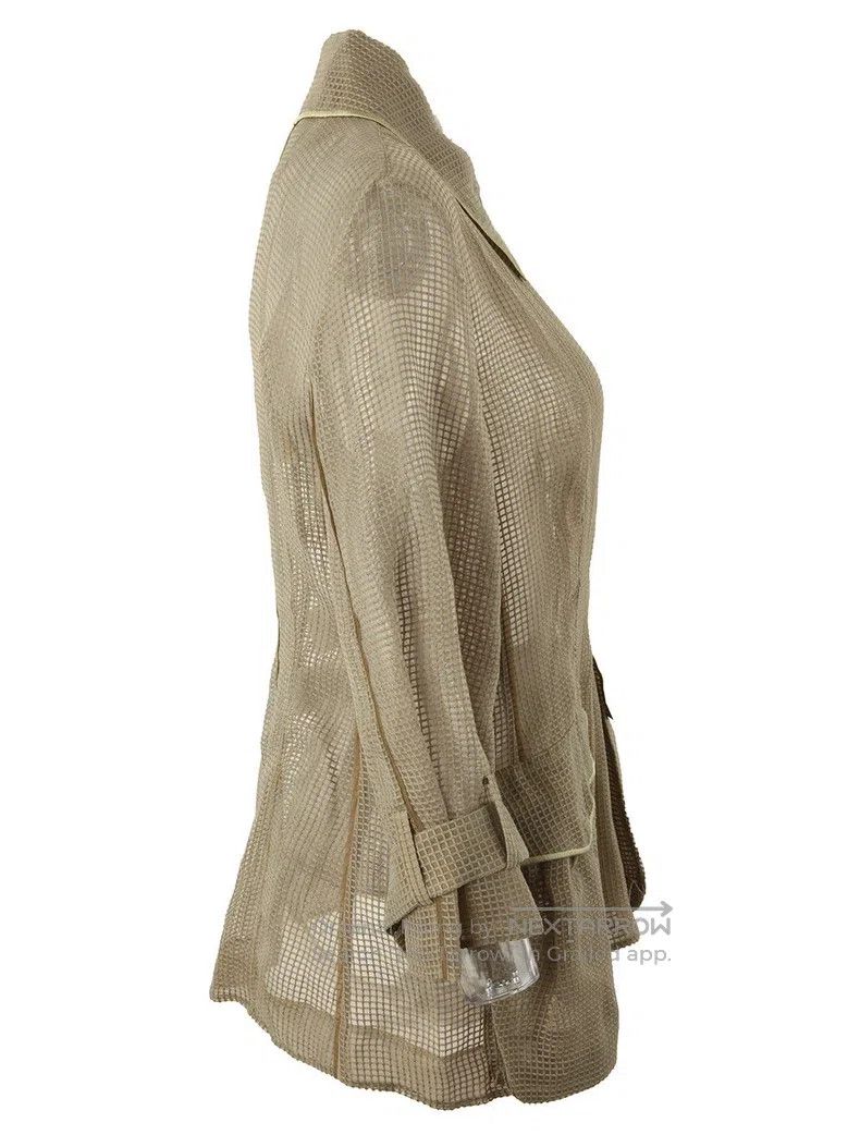 Fendi Fendi Mesh Semi-transparent Fashion Top Jacket Size S / US 4 / IT 40 - 3 Thumbnail
