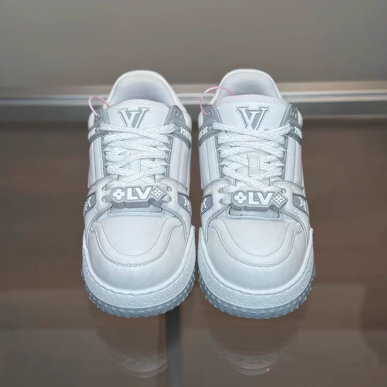 Louis Vuitton Trainer Maxi Grey Fat Ding shoes