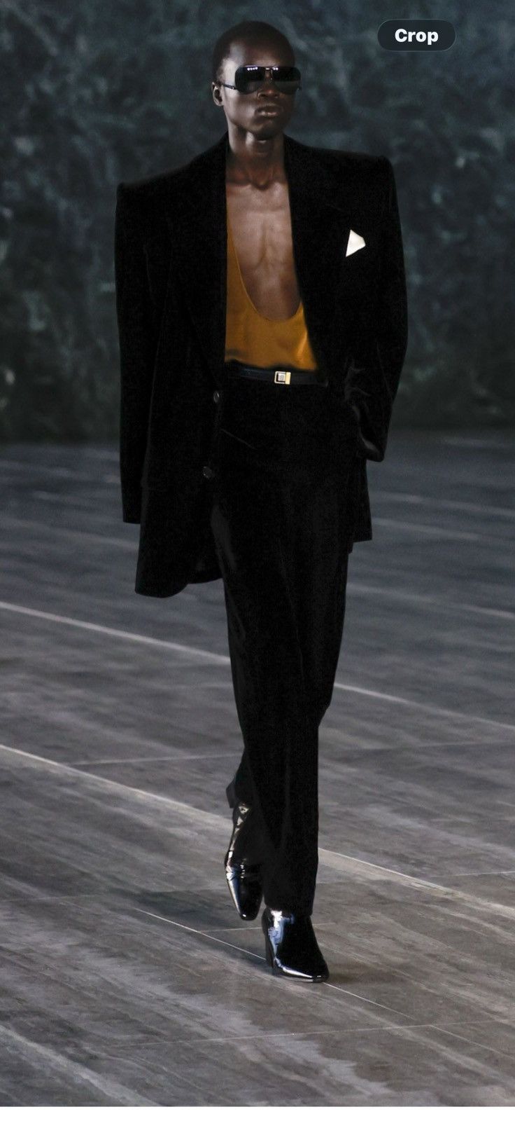 Saint Laurent mens 2024 velvet pants. 54/38 $1950